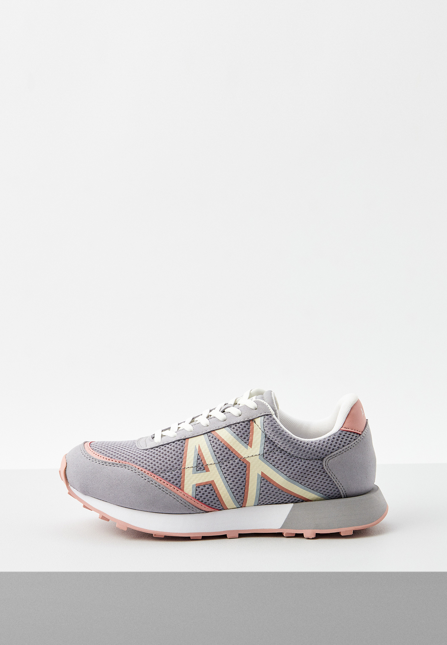 Кроссовки Armani Exchange, цвет: серый, RTLACS112801 — купить в ...