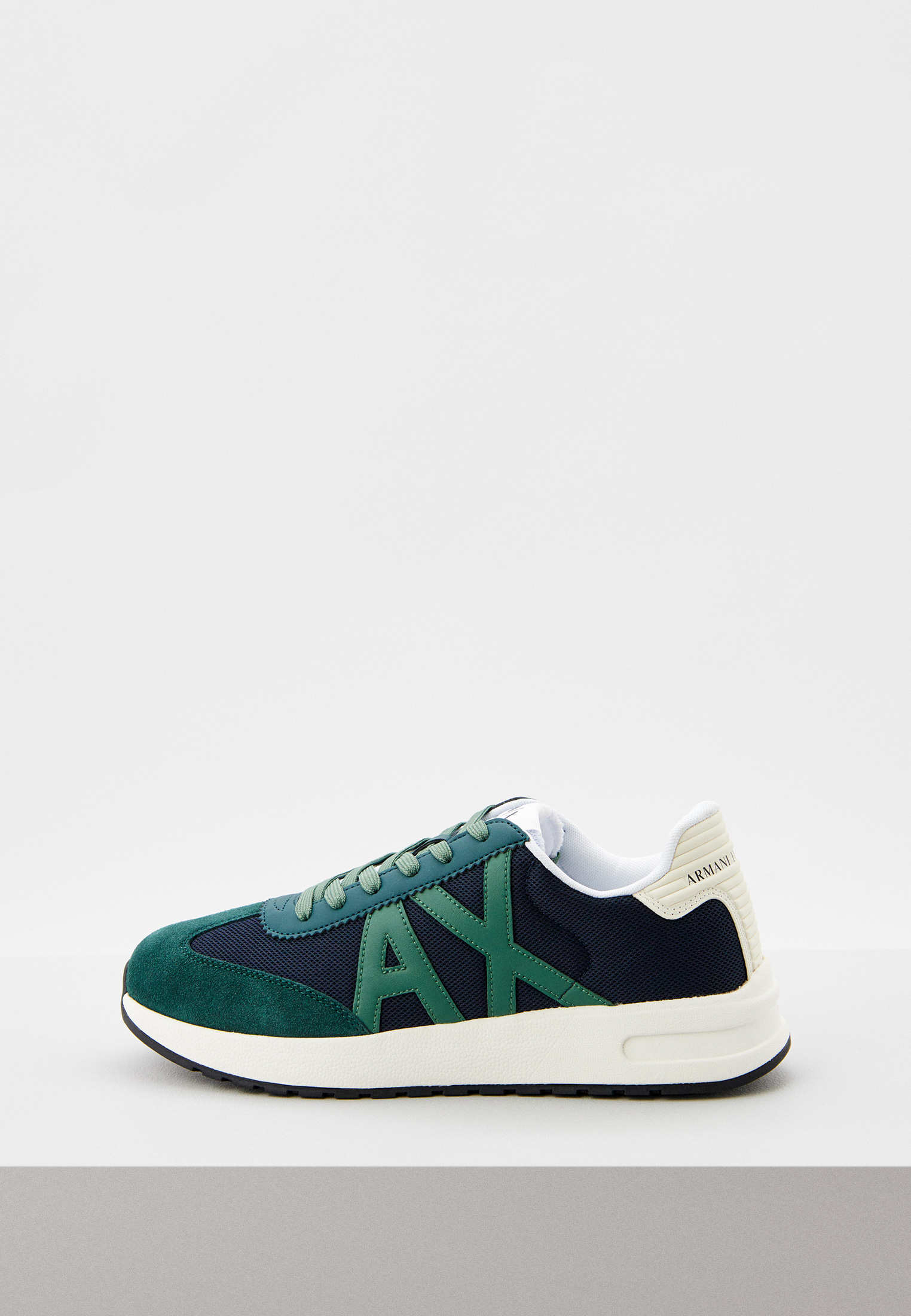 Кроссовки Armani Exchange, цвет: синий, RTLACS114201 — купить в ...