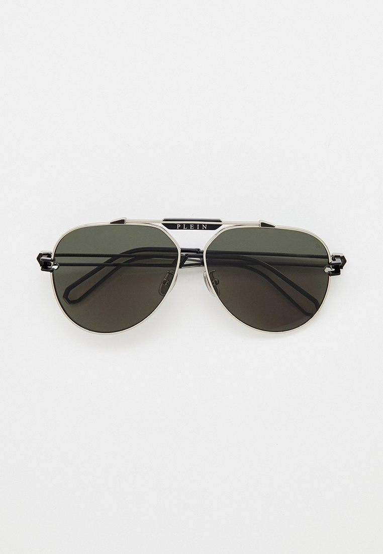 Очки солнцезащитные Philipp Plein 048M 583, цвет: серебряный ...