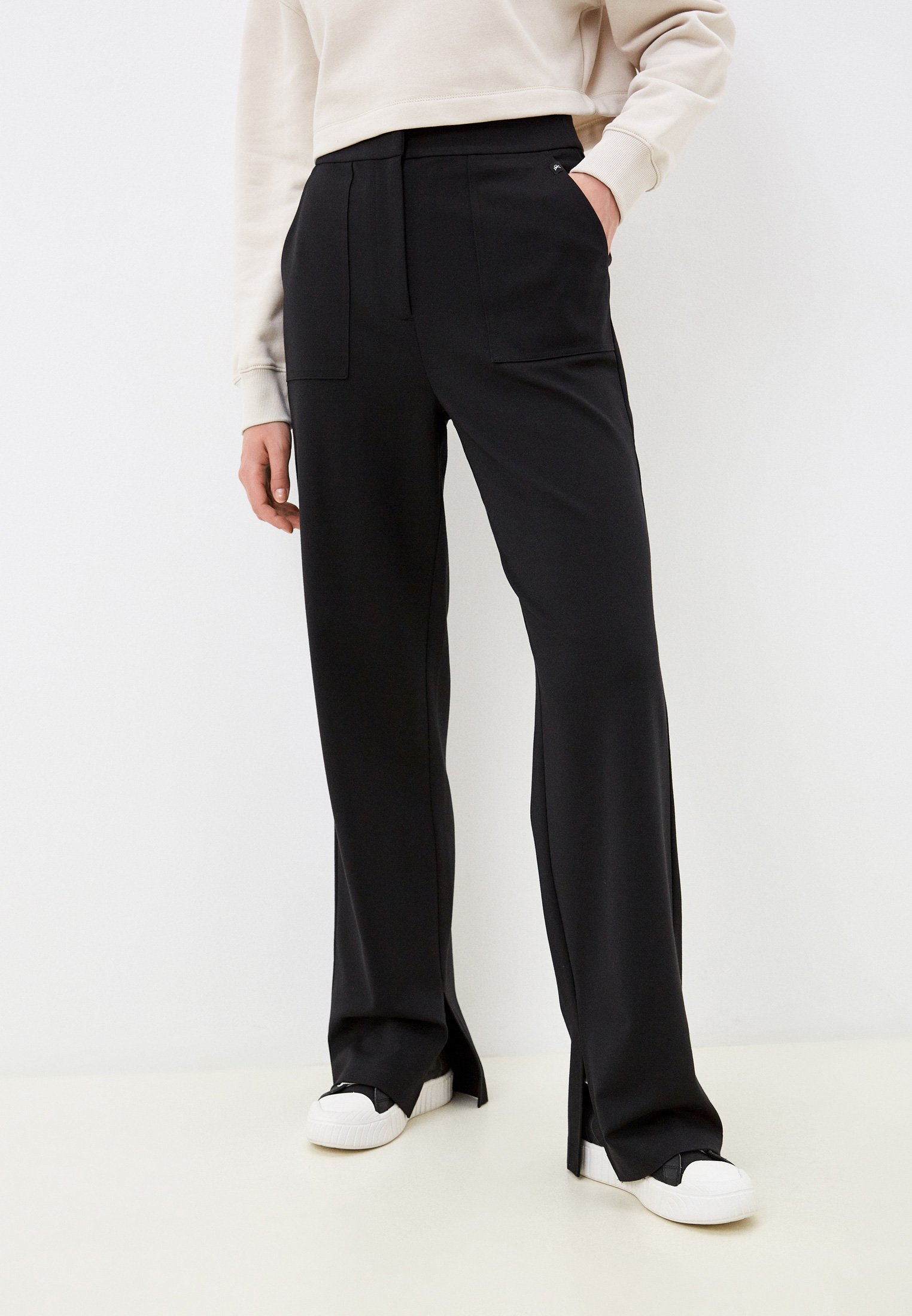 Брюки Calvin Klein Jeans, цвет: черный, RTLACS337502 — купить в ...