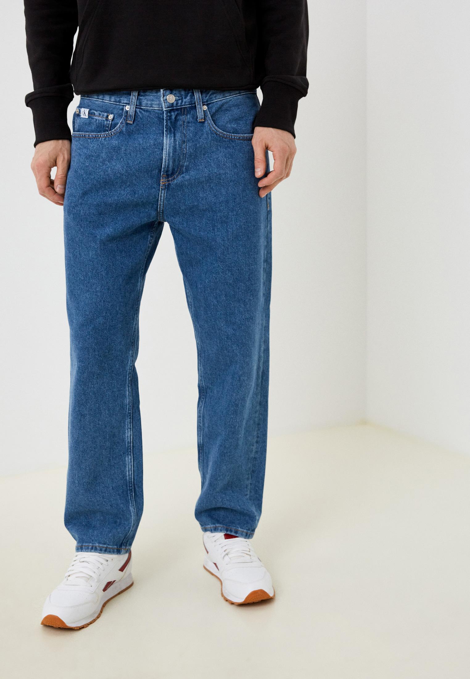 Джинсы Calvin Klein Jeans 90S STRAIGHT CROP, цвет: синий, RTLACS342801 ...