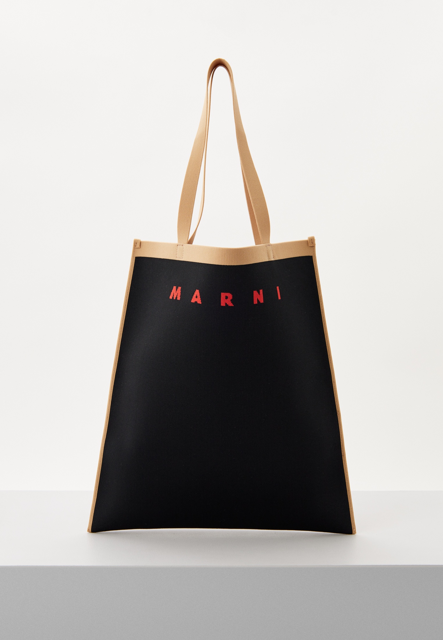 Сумка Marni, цвет: черный, RTLACS757801 — купить в интернет-магазине Lamoda