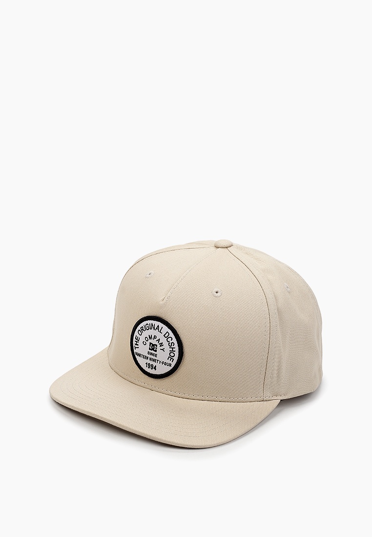 Бейсболка DC Shoes BADGER2SNAP HDWR TZK0, цвет: бежевый, RTLACS770501 ...