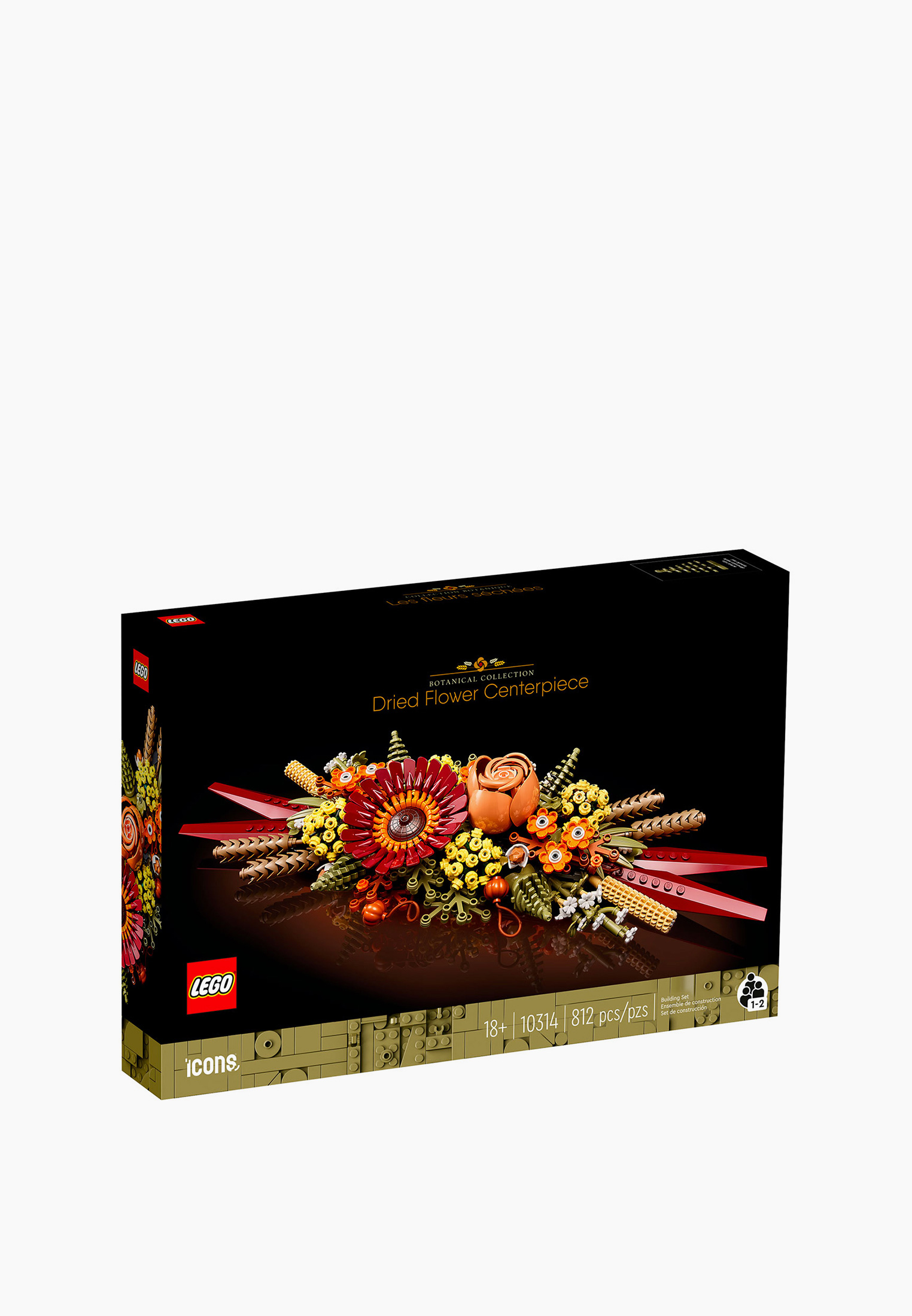 Конструктор 10 Series LEGO "Композиция из сухоцветов", цвет ...