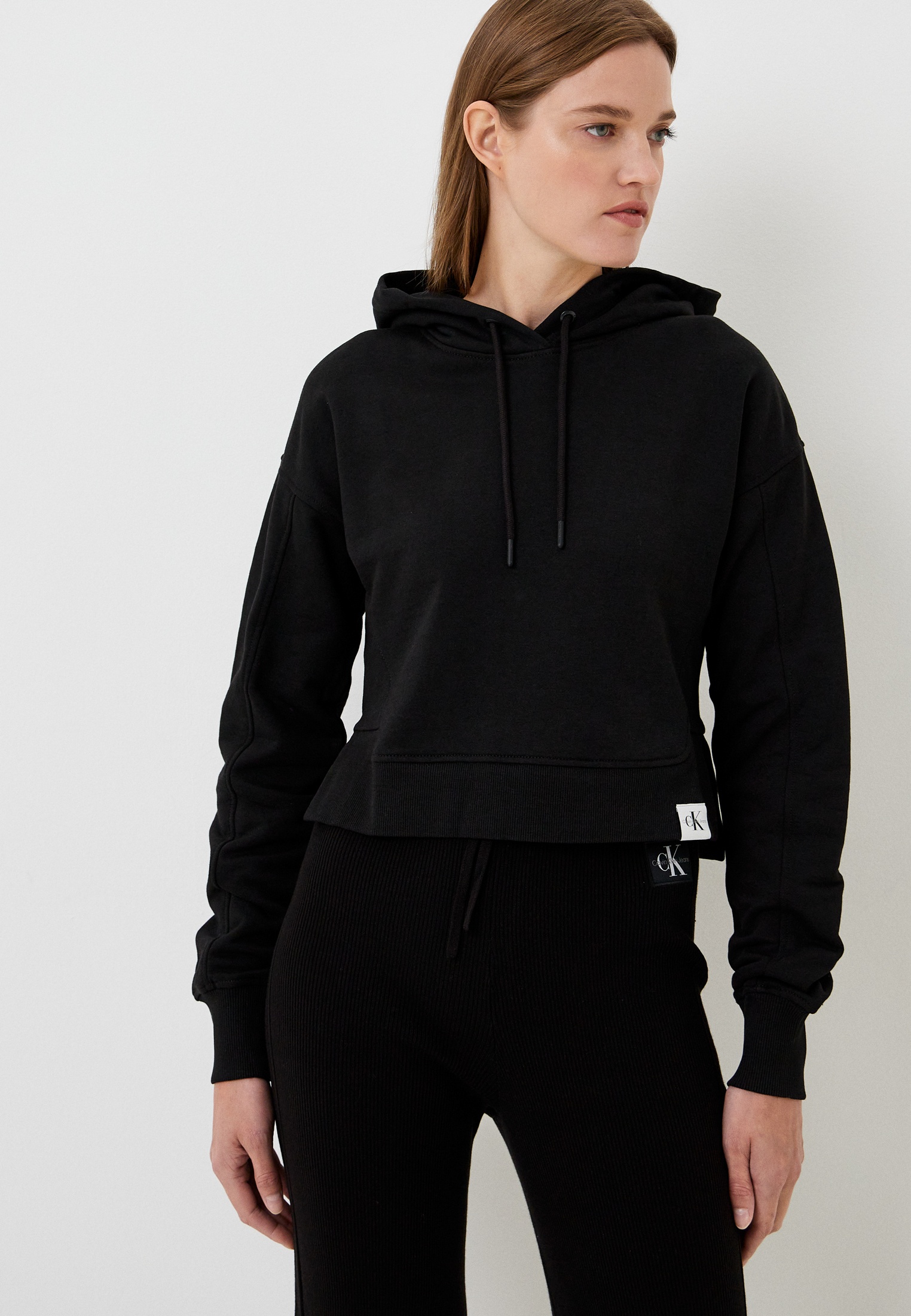 Худи Calvin Klein Jeans, цвет: черный, RTLACT003802 — купить в интернет ...