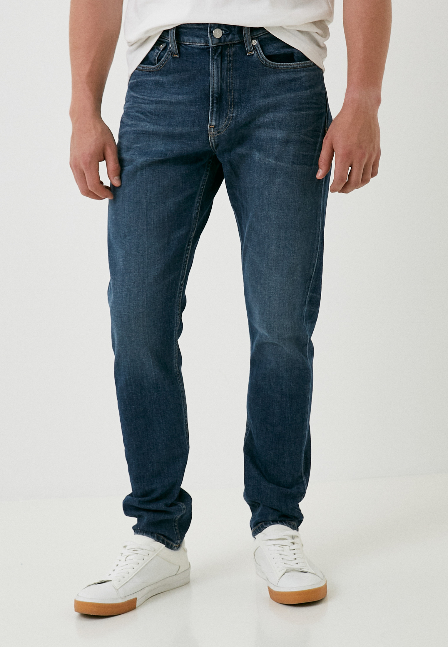Джинсы Calvin Klein Jeans SLIM TAPER, цвет: синий, RTLACT005901 ...