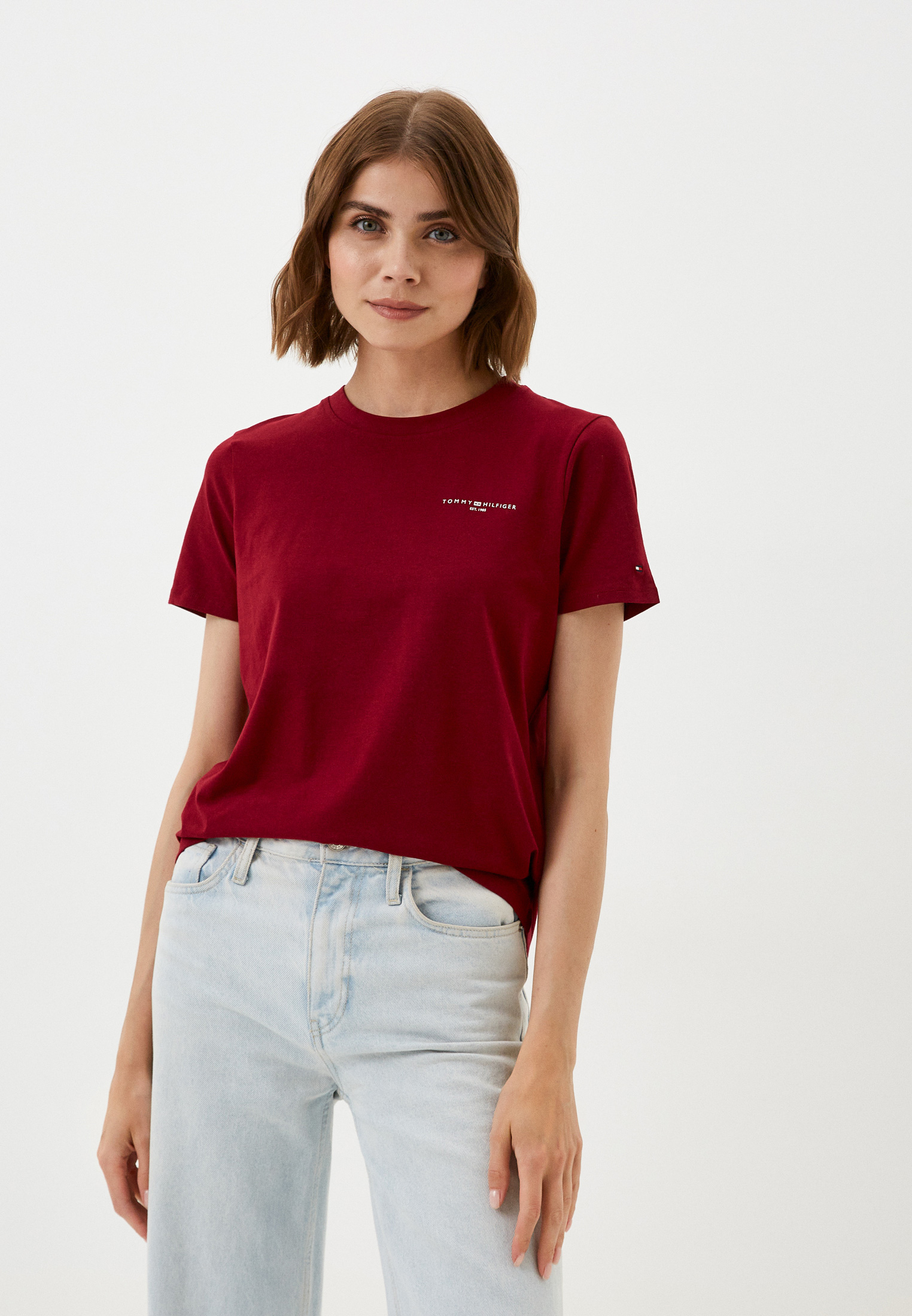 Tommy Hilfiger Футболка Женская Купить