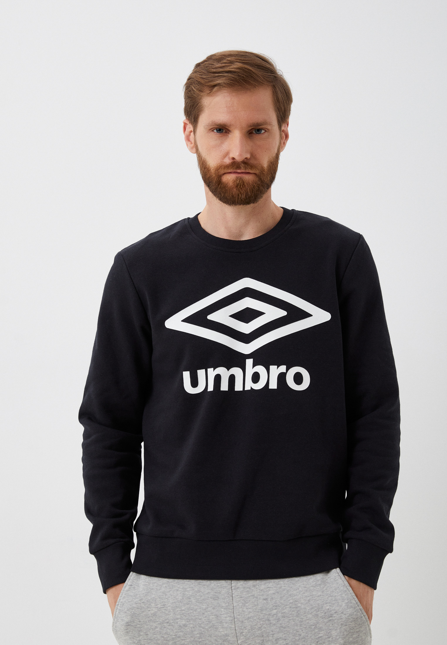 Свитшот Umbro, цвет: черный, RTLACT330403 — купить в интернет-магазине ...