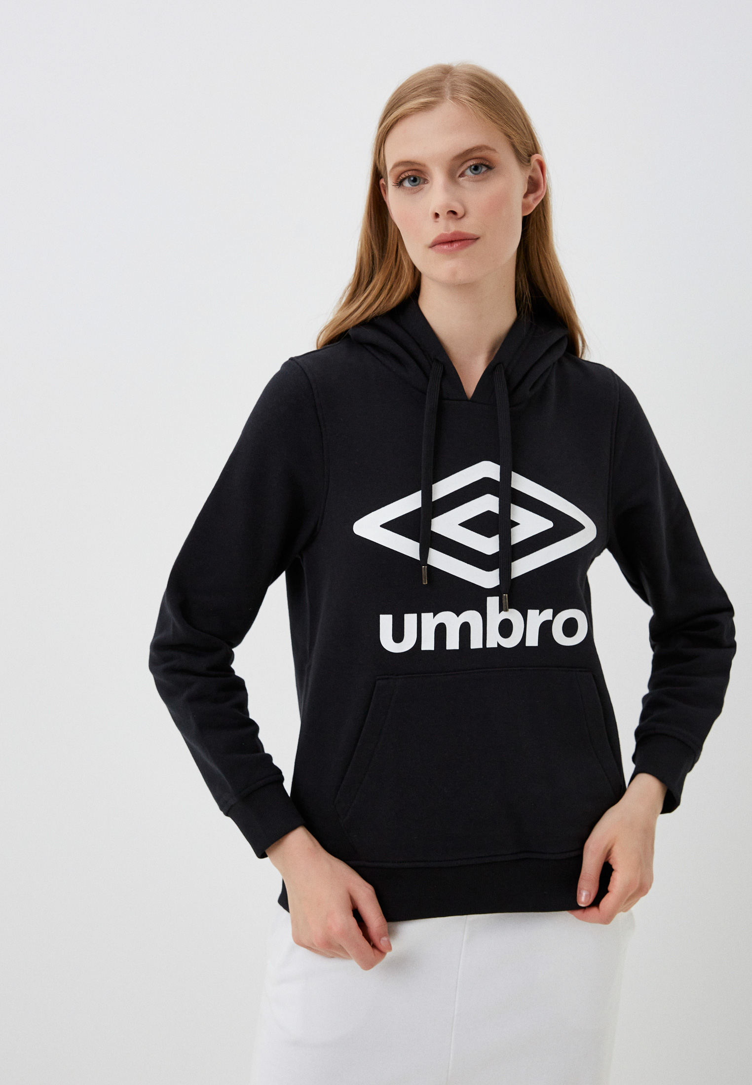 Худи Umbro, цвет: черный, RTLACT331603 — купить в интернет-магазине Lamoda