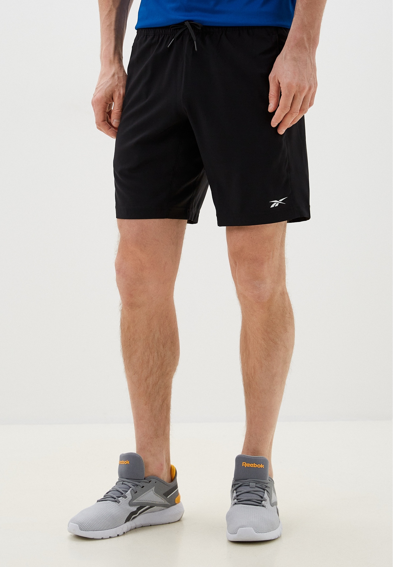 Шорты спортивные Reebok WOR WOVEN SHORT, цвет: черный, RTLACT345503 ...