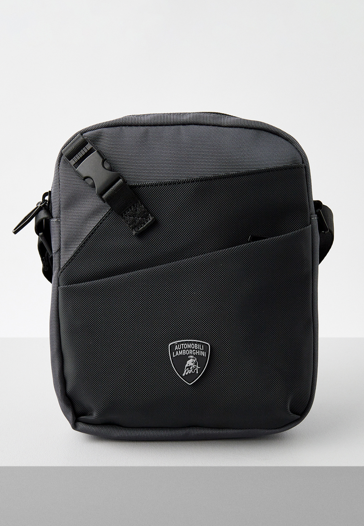 Сумка Automobili Lamborghini, цвет: серый, RTLACT823101 — купить в ...