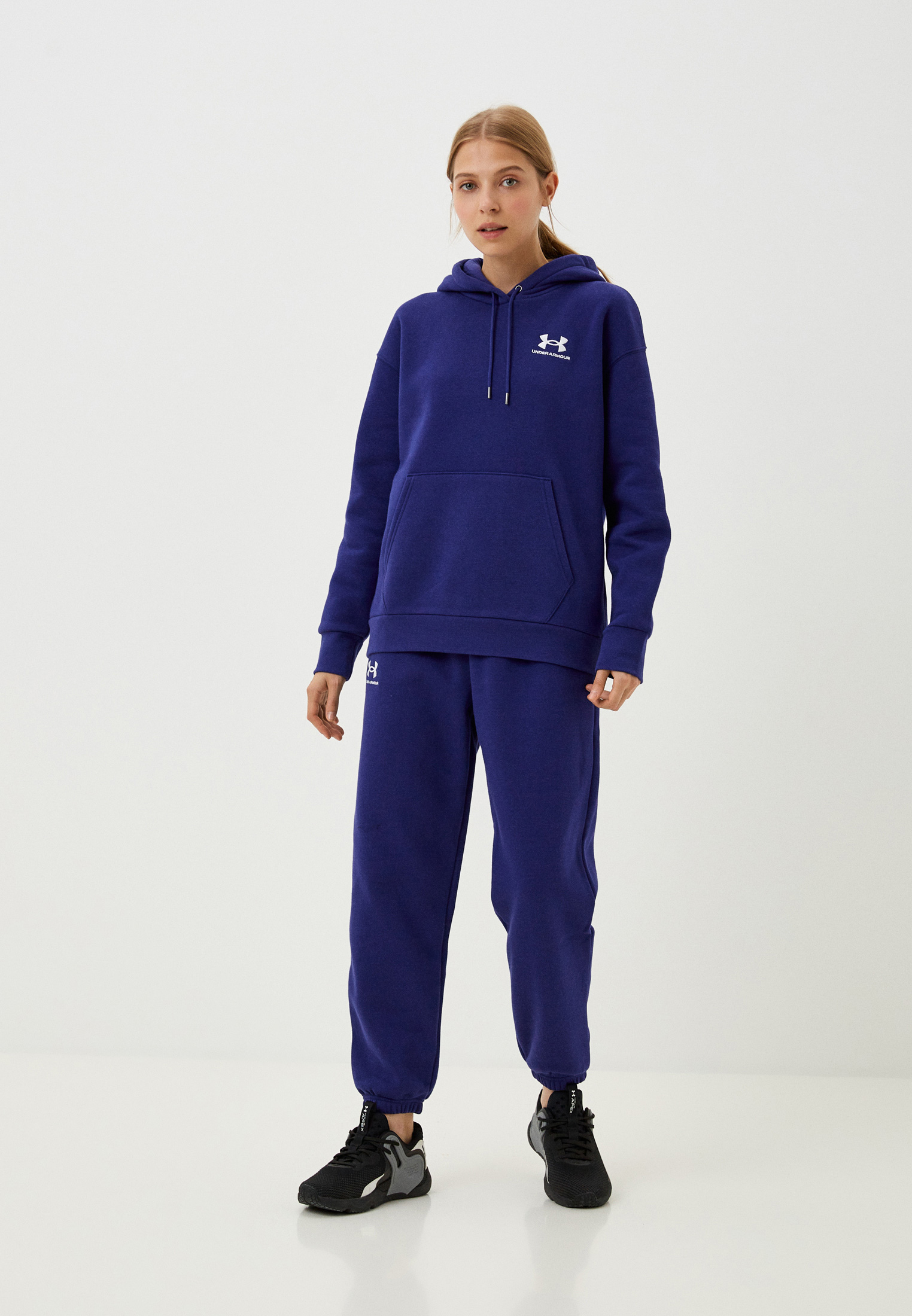 Navy blue under armour hoodie hotsell