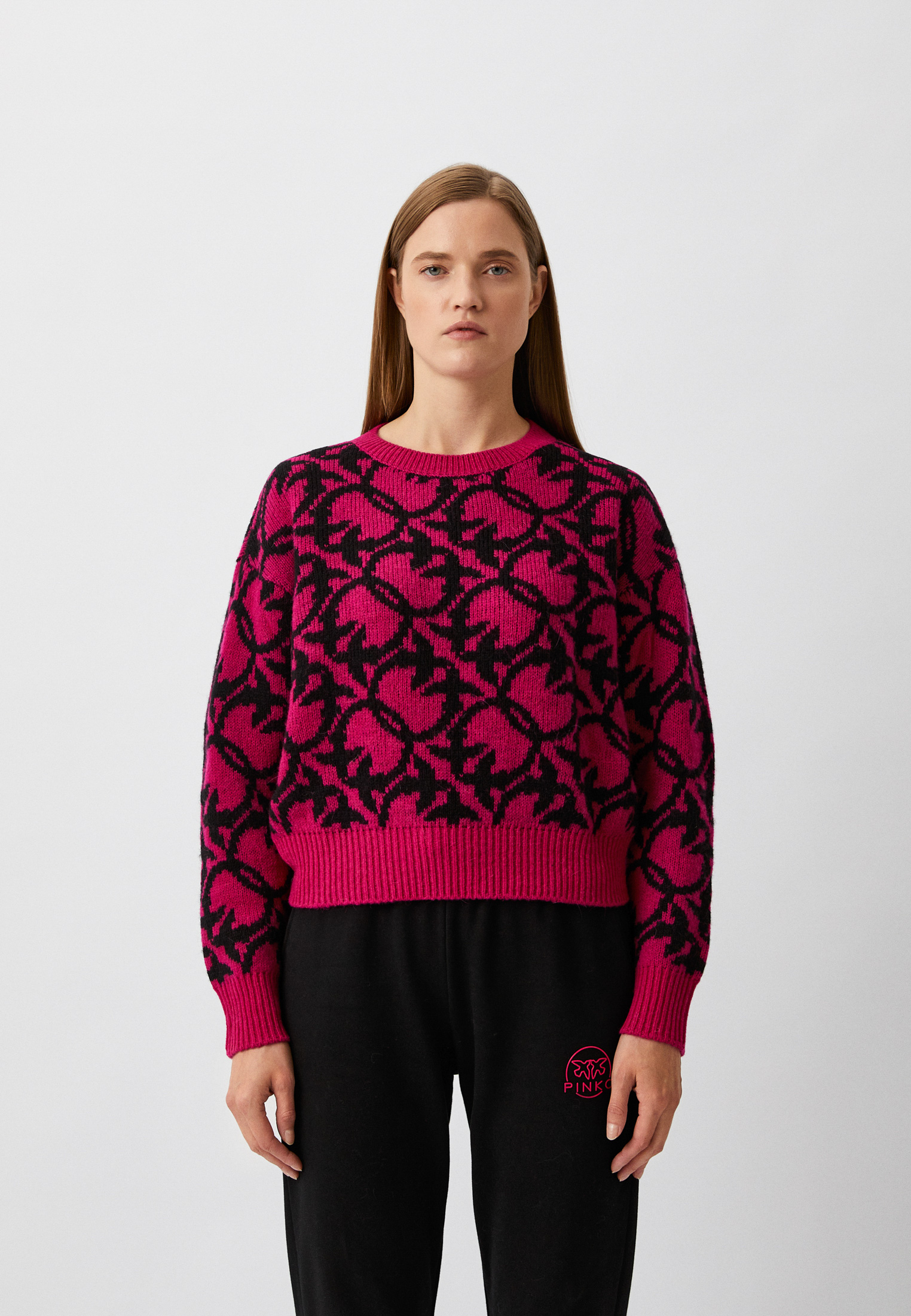 Джемпер Pinko, цвет: фуксия, RTLACU069601 — купить в интернет-магазине ...