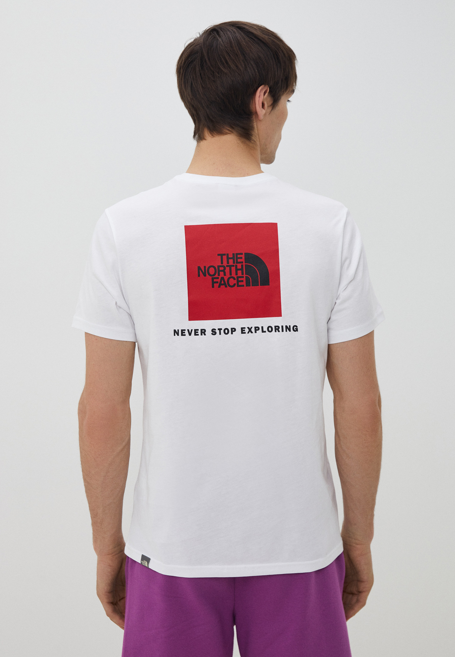 The north face red on sale box shirt