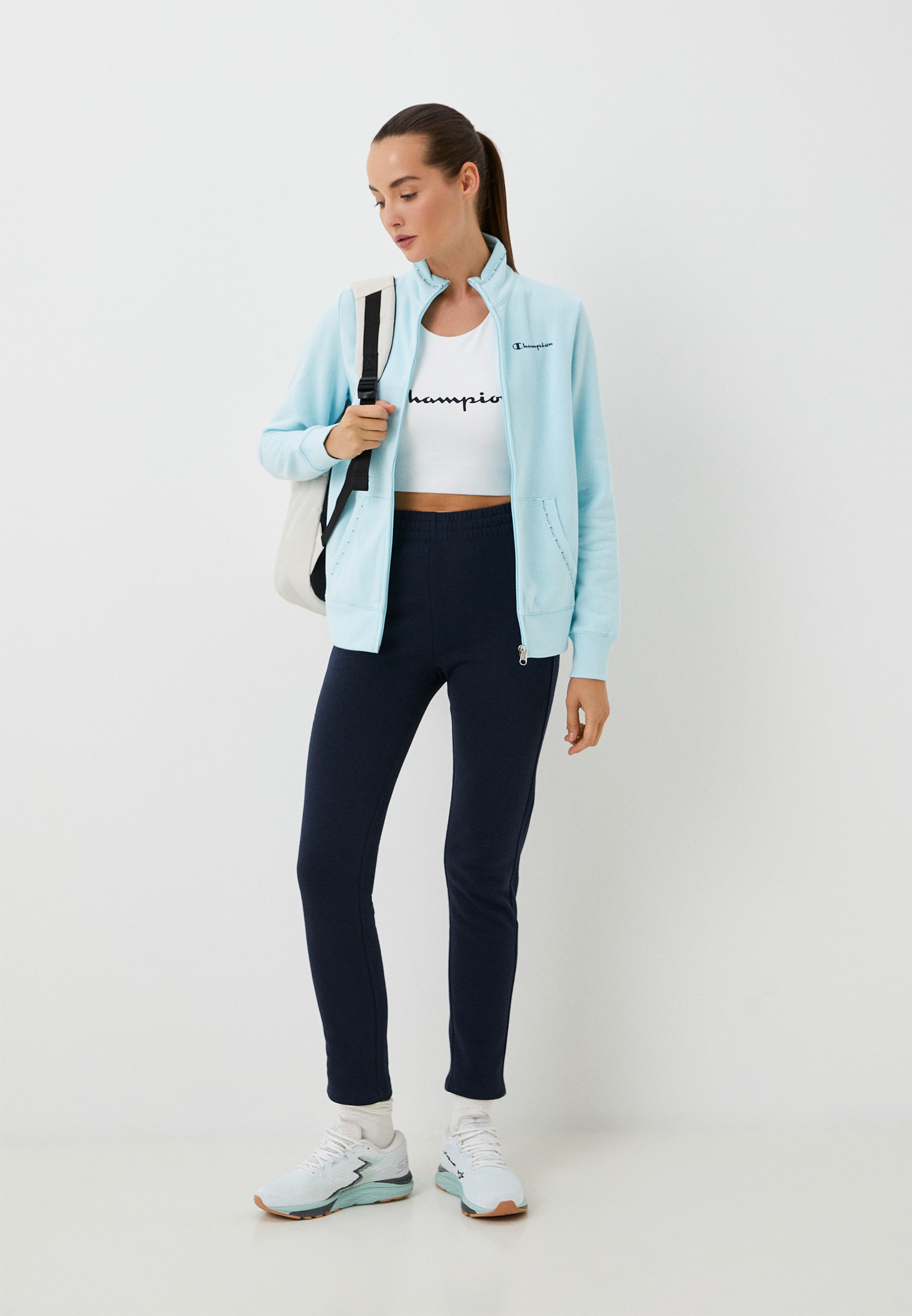 Костюм спортивный Champion, цвет: голубой, RTLACU446801 — купить в ...