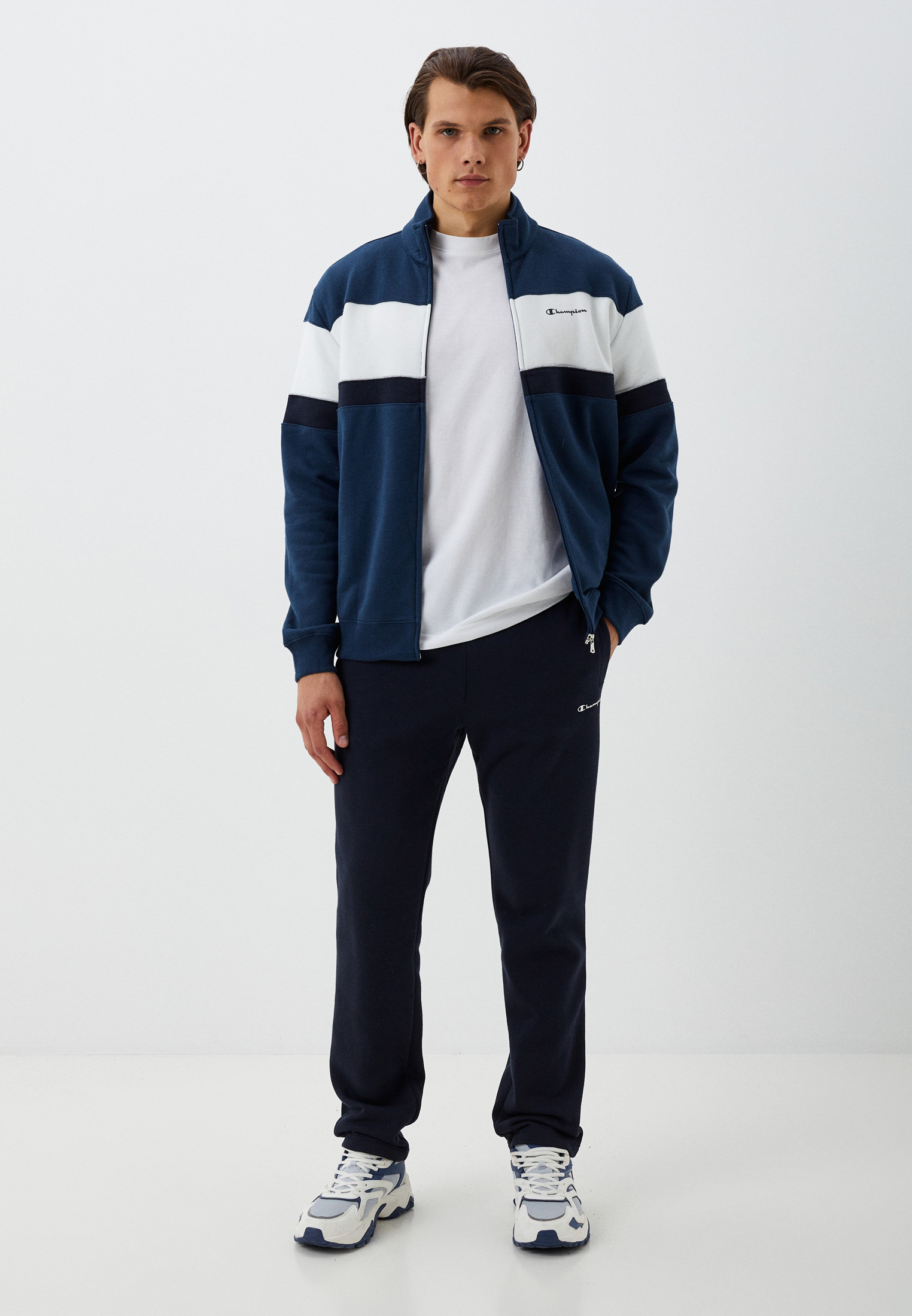 Костюм спортивный Champion, цвет: бирюзовый, RTLACU460101 — купить в ...