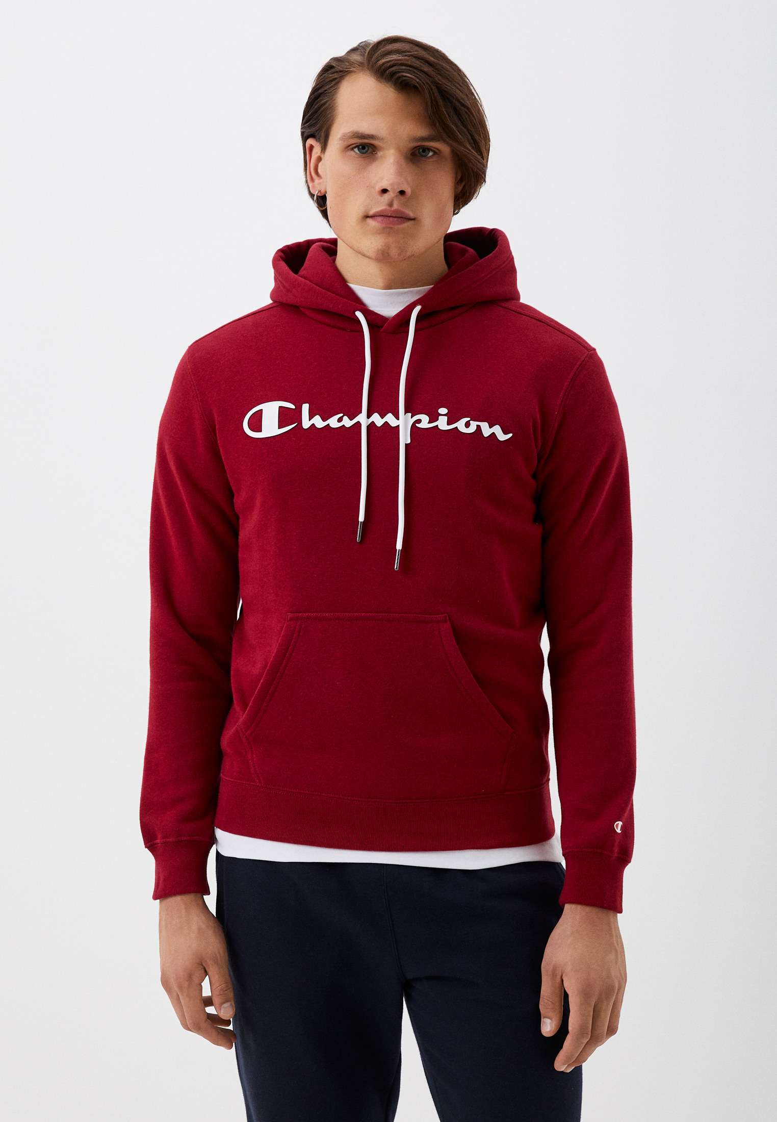 Худи Champion, цвет: бордовый, RTLACU460901 — купить в интернет ...