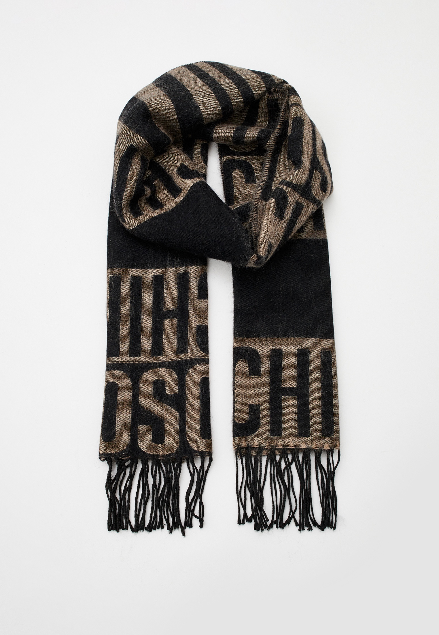 Шарф Moschino, цвет: мультиколор, RTLACU475501 — купить в интернет ...