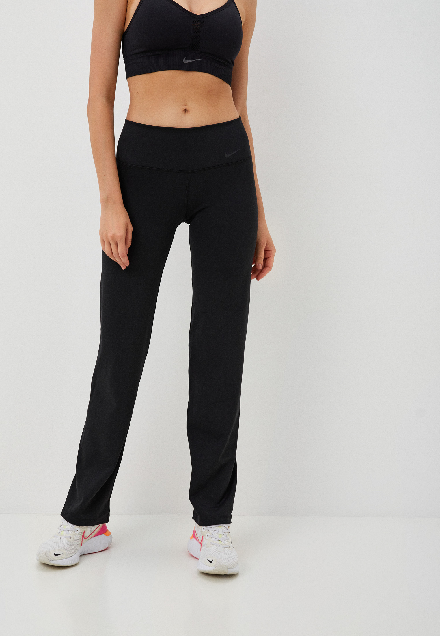 Брюки спортивные Nike W NK DF PWR CLASSIC PANT, цвет: черный