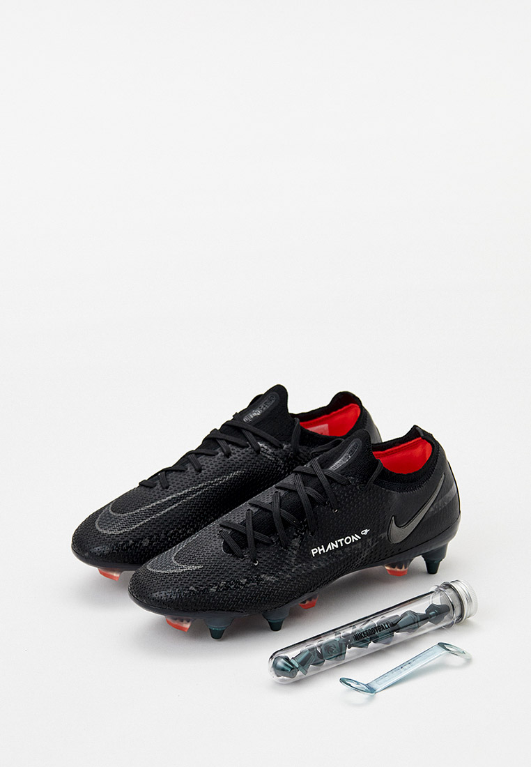 Бутсы Nike Nike Phantom GT2 Elite SG-Pro AC, цвет: черный