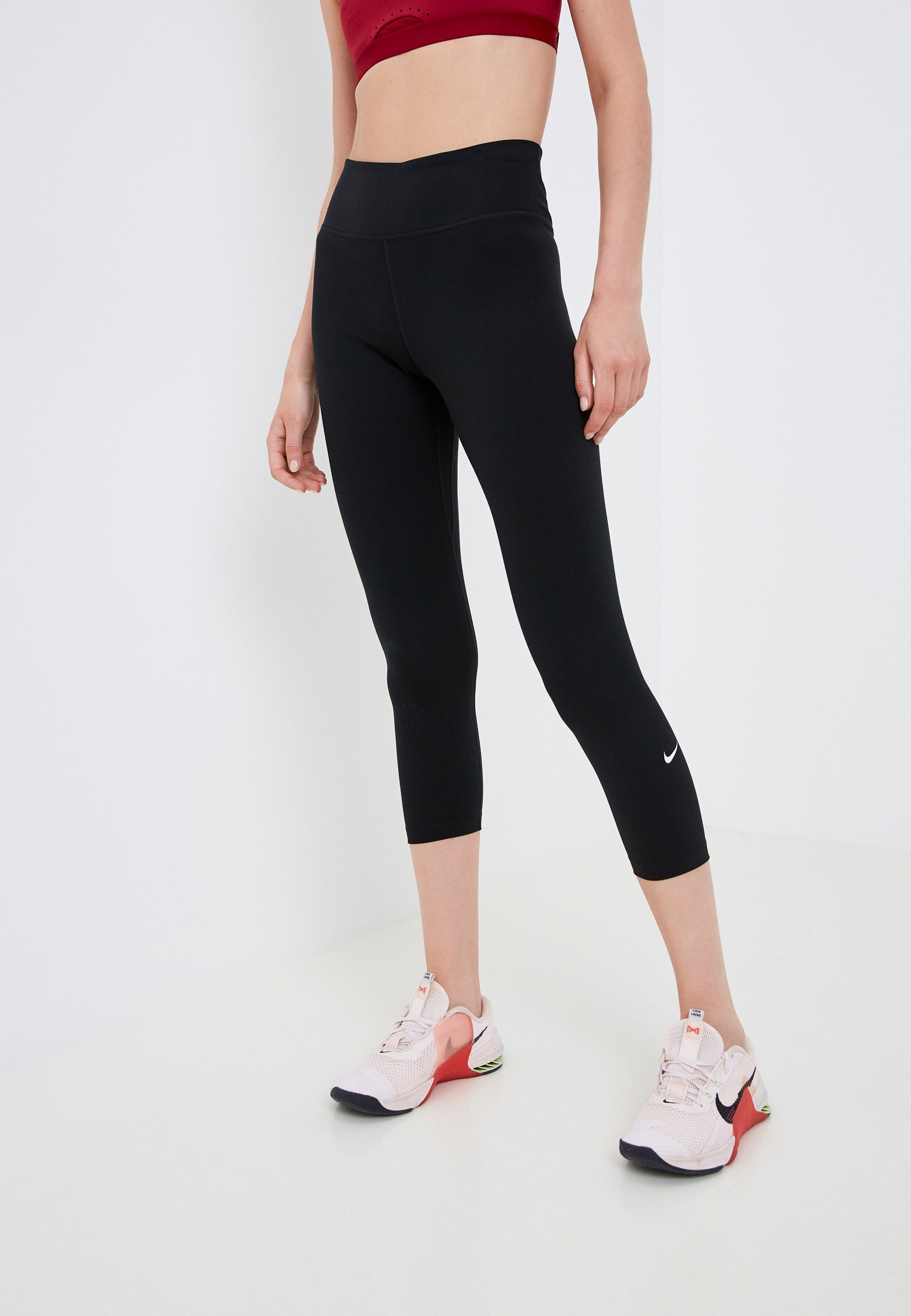 Тайтсы Nike Nike One, цвет: черный, RTLACV261301 — купить в интернет ...