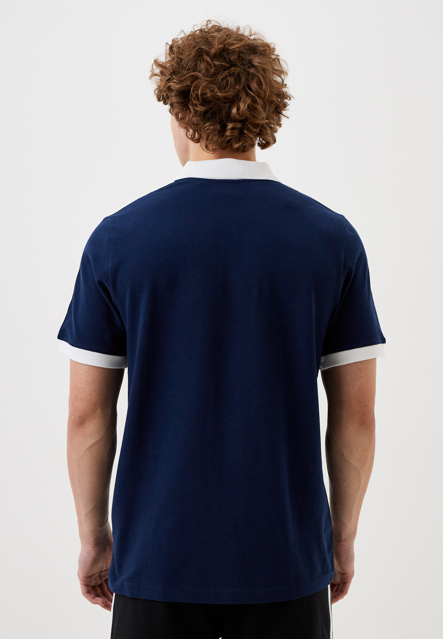 adidas Originals 3 STRIPE POLO RTLACW010201 Lamoda