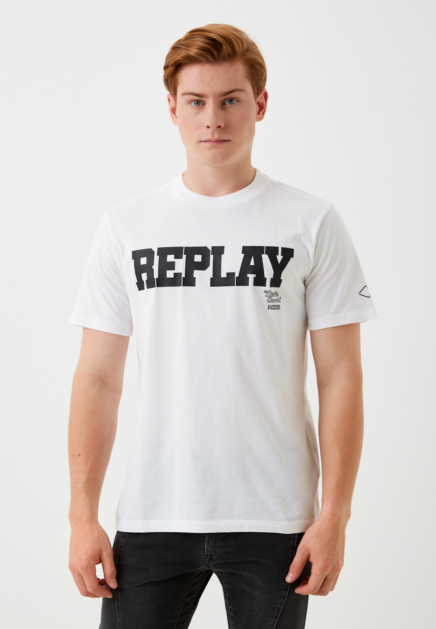 Футболка Replay, цвет: белый, RTLACW156301 — купить в интернет-магазине ...