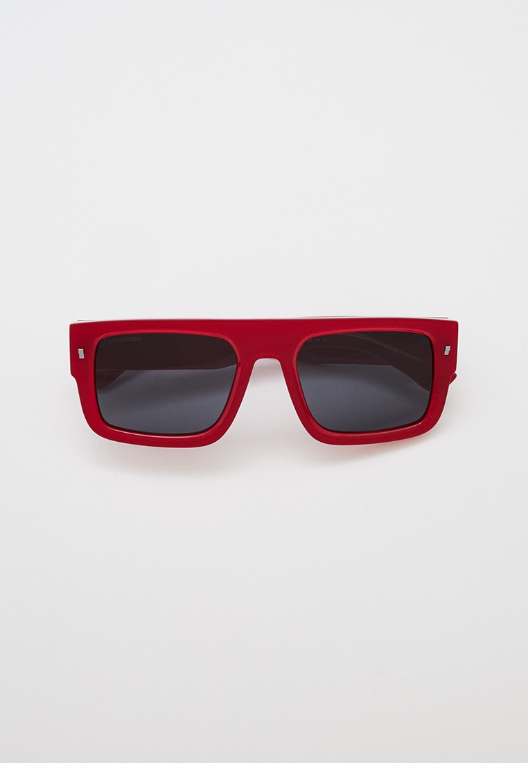 Очки солнцезащитные Dsquared2 ICON 0008/S C9A, цвет: бордовый ...