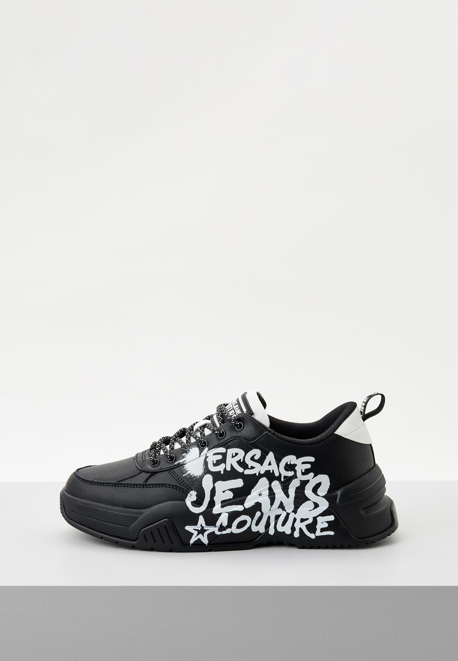 Кроссовки Versace Jeans Couture, цвет: черный, RTLACW225201 — купить винтернет-магазине Lamoda