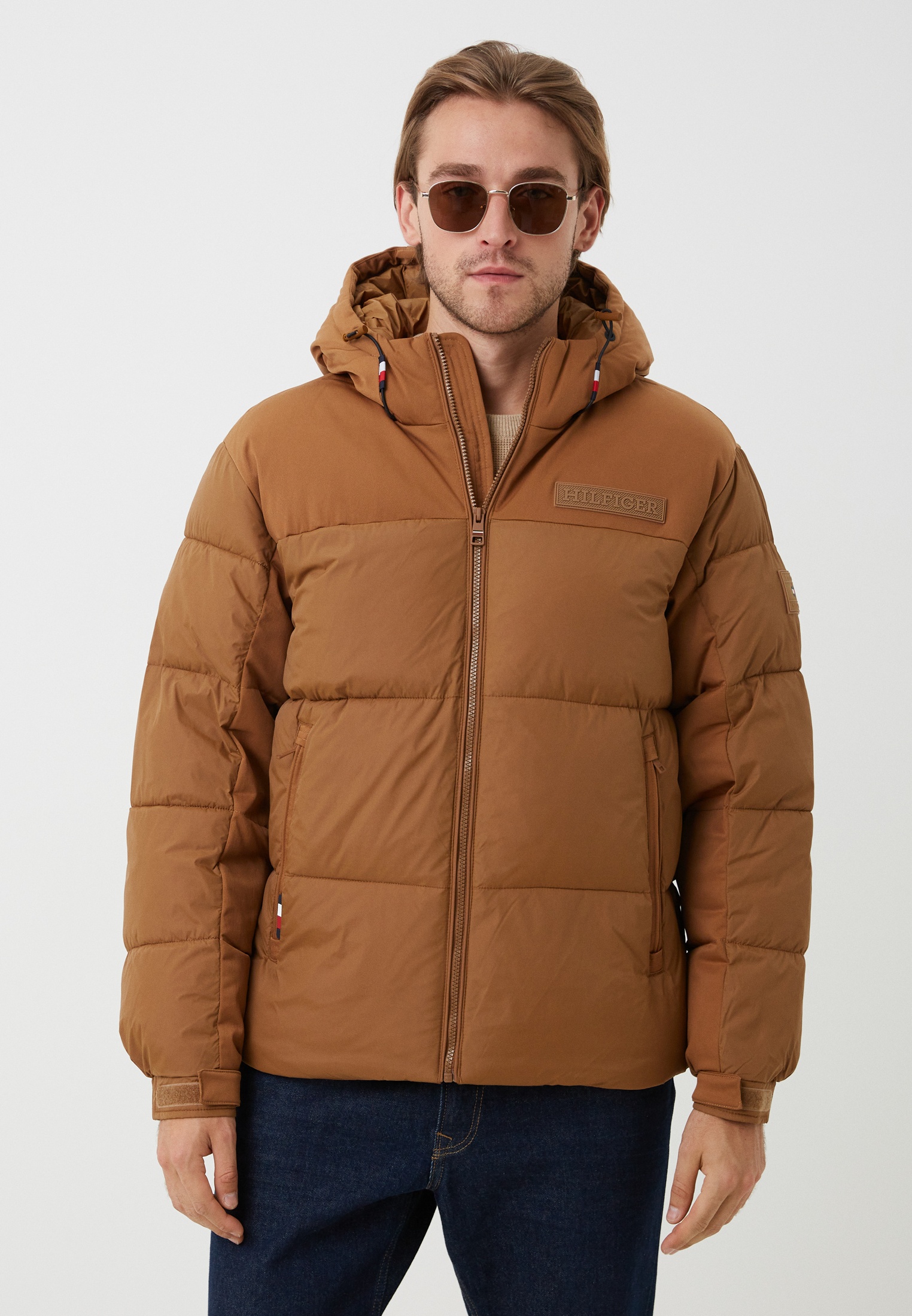 Куртка утепленная Tommy Hilfiger, цвет: коричневый, RTLACW676701 ...
