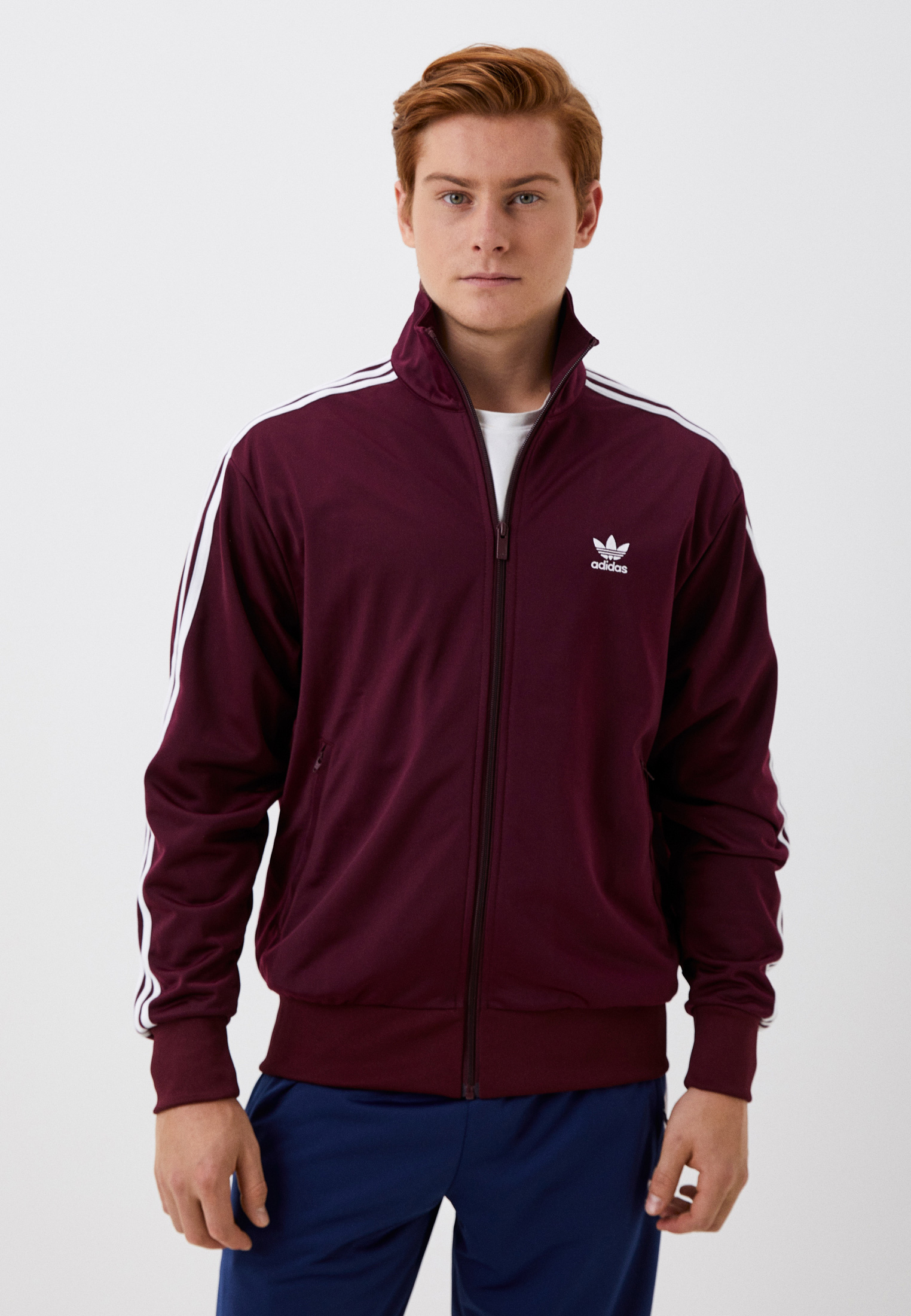 Олимпийка adidas Originals FBIRD TT, цвет: бордовый, RTLACW990201 ...