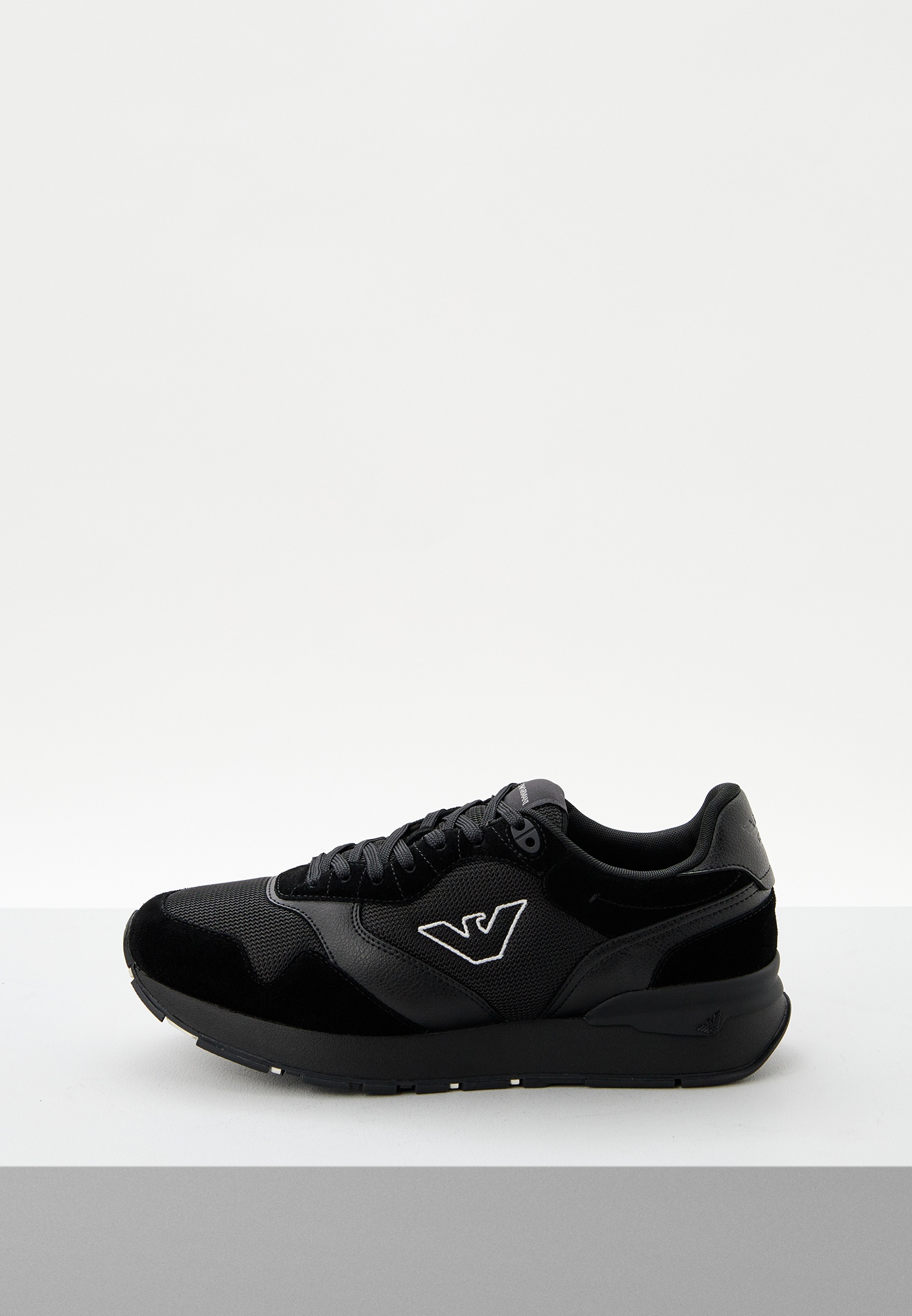 Кроссовки Emporio Armani, цвет: черный, RTLACX018202 — купить в ...