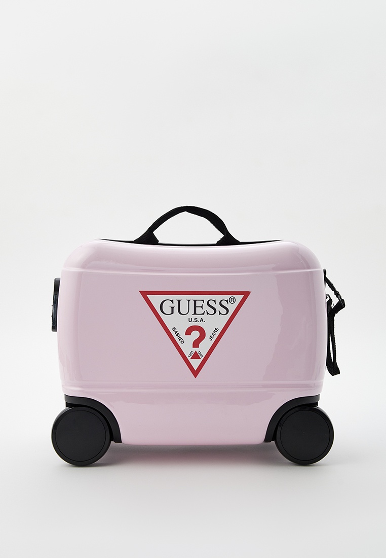 Чемодан Guess, цвет: розовый, RTLACX023301 — купить в интернет-магазине ...