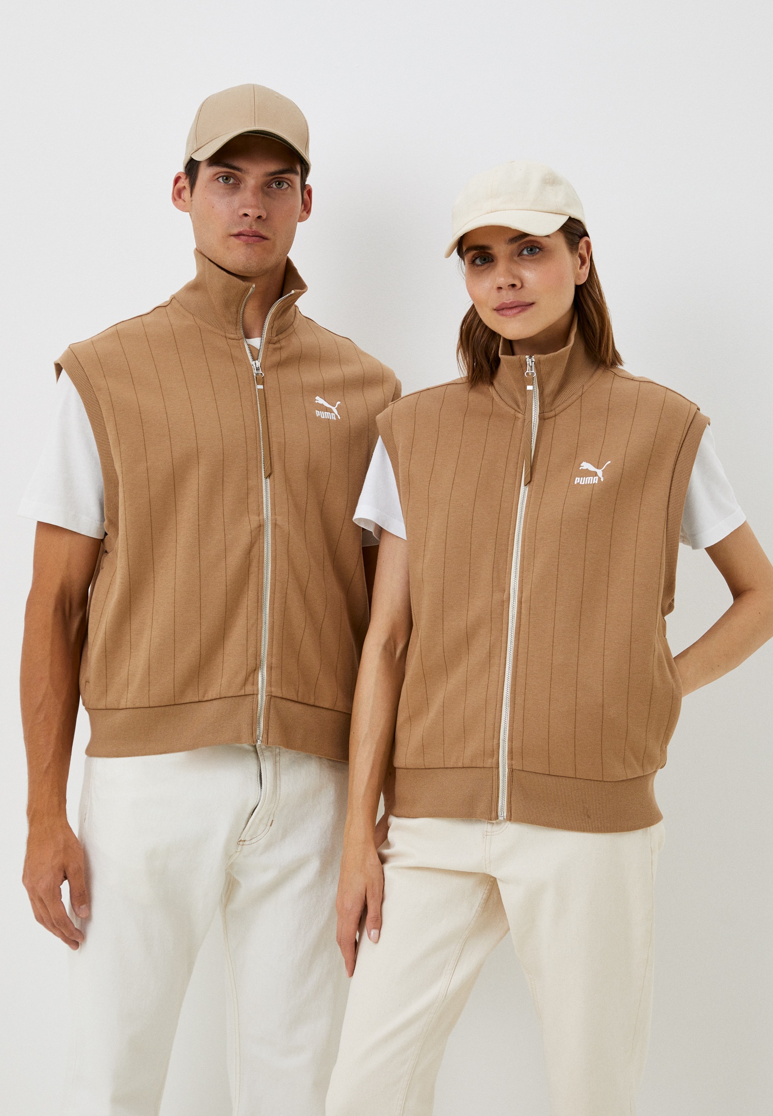Жилет PUMA LUXE SPORT Gilet, цвет: бежевый, RTLACX037501 — купить в ...