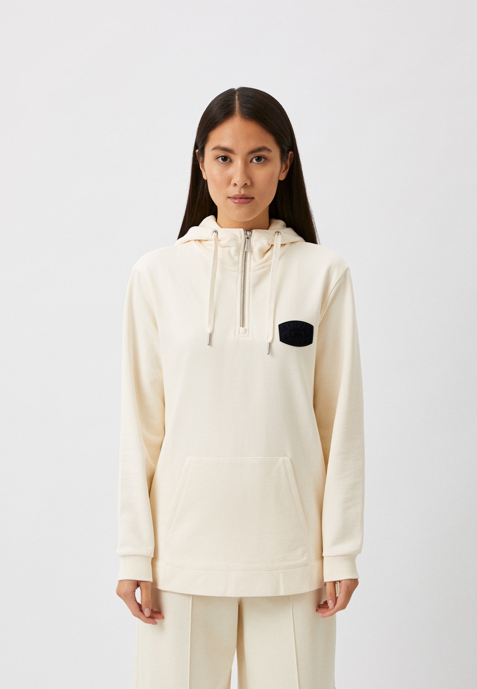 Худи Armani Exchange, цвет: бежевый, RTLACX147301 — купить в интернет ...