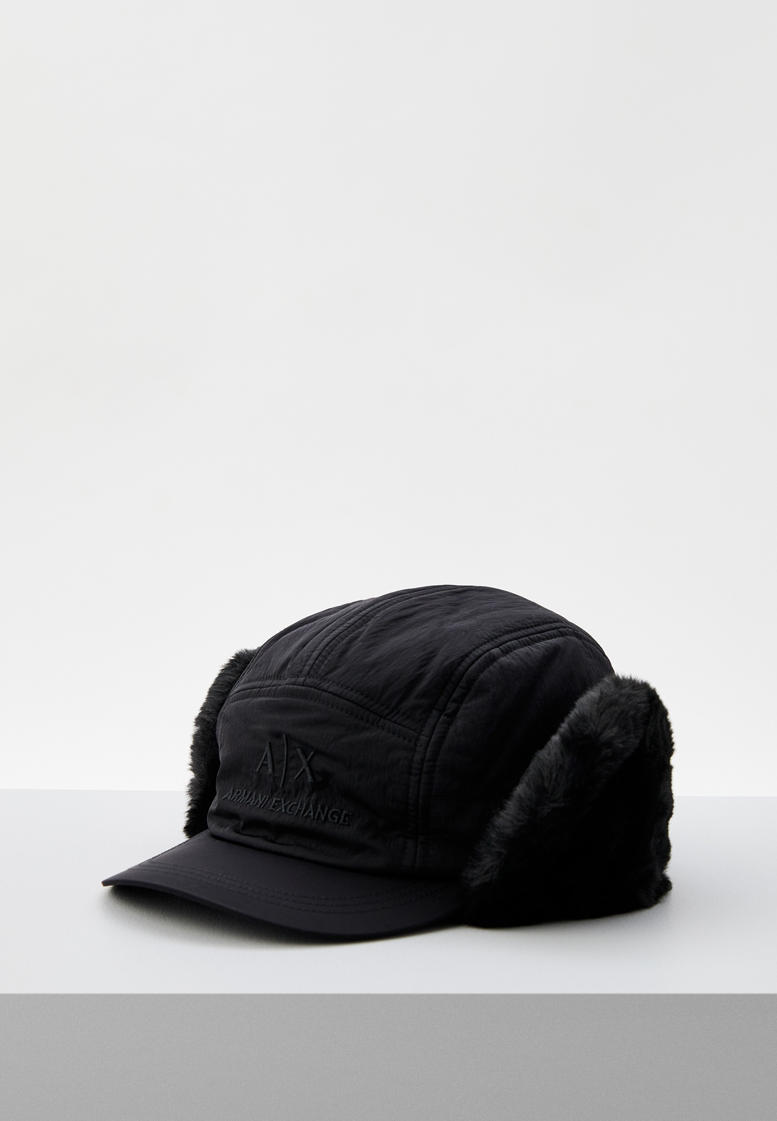 Кепка Armani Exchange с ушками, цвет: черный, RTLACX153101 — купить в ...