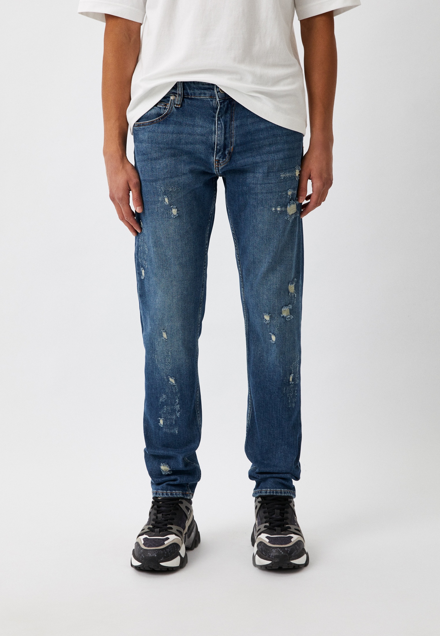 Джинсы Just Cavalli, цвет: синий, RTLACX322401 — купить в интернет ...