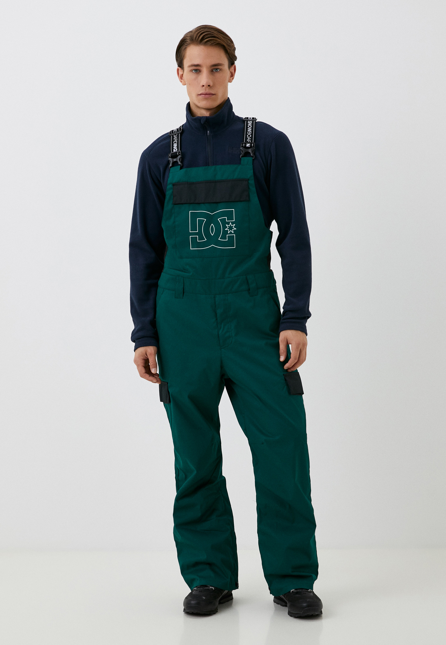 Комбинезон сноубордический DC Shoes DOCILE M SNPT GZE0, цвет: зеленый ...
