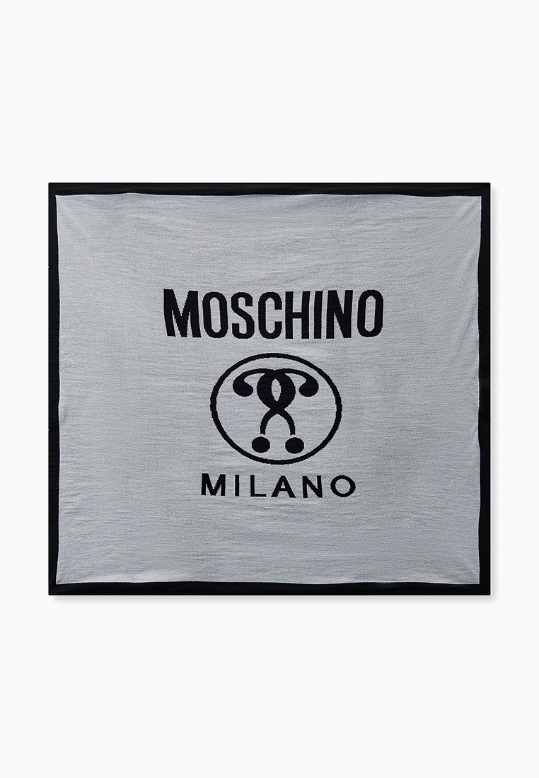 Платок Moschino двусторонний , цвет: серый, RTLACX456301 — купить в ...
