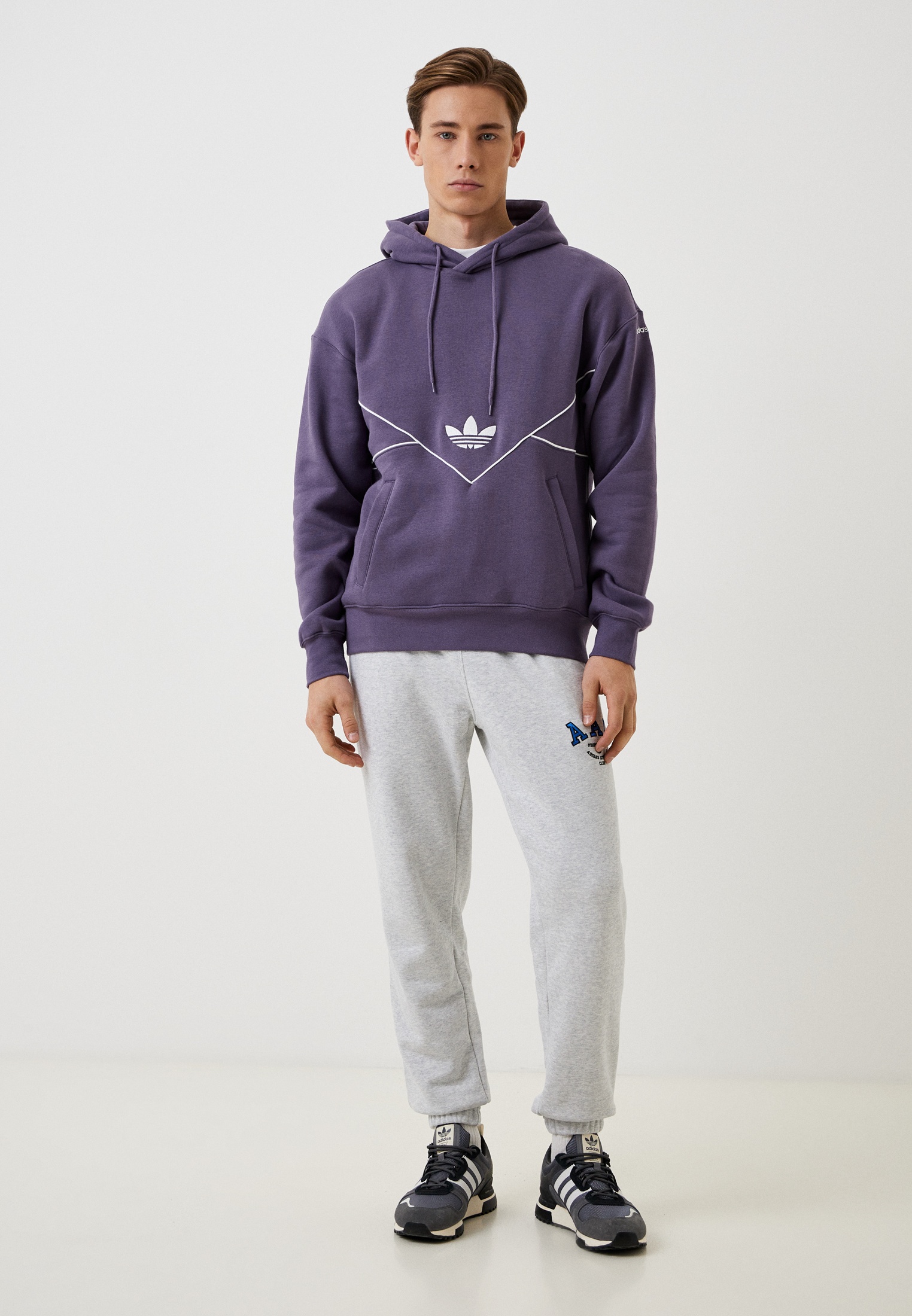 Adidas metallic hoodie hotsell
