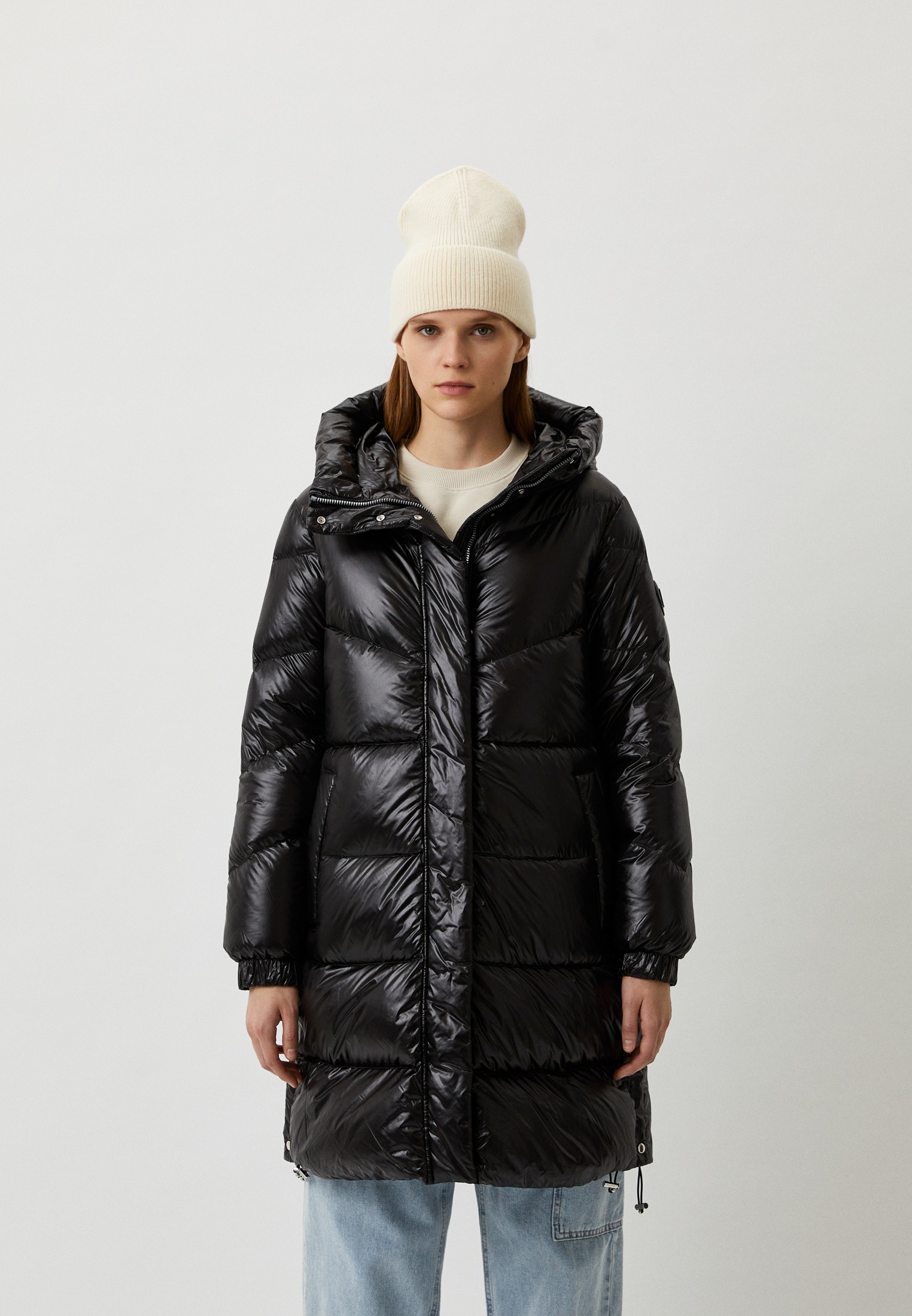 Пуховик Woolrich, цвет: черный, RTLACX563801 — купить в интернет ...
