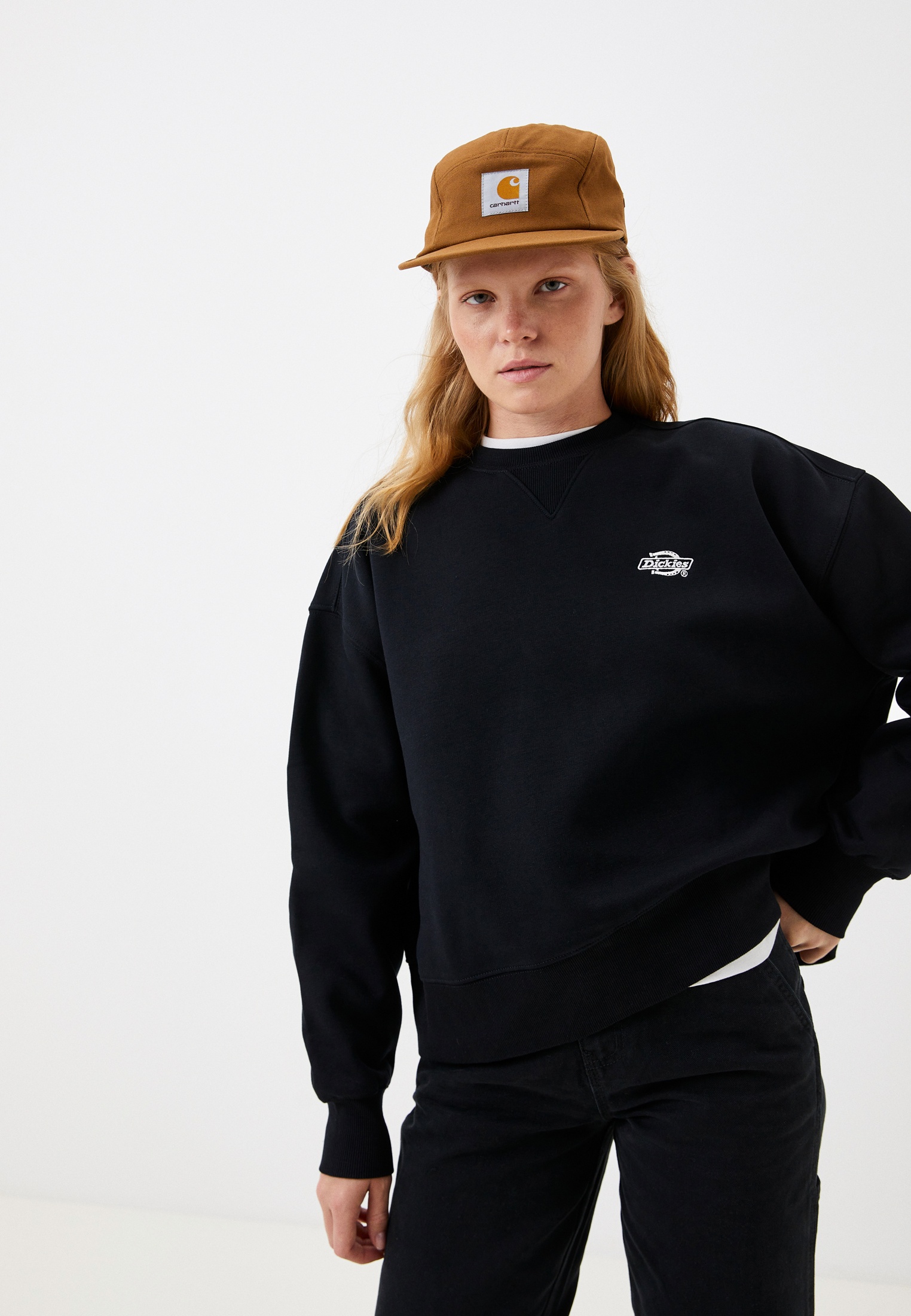 Свитшот Dickies, цвет: черный, RTLACX967101 — купить в интернет ...