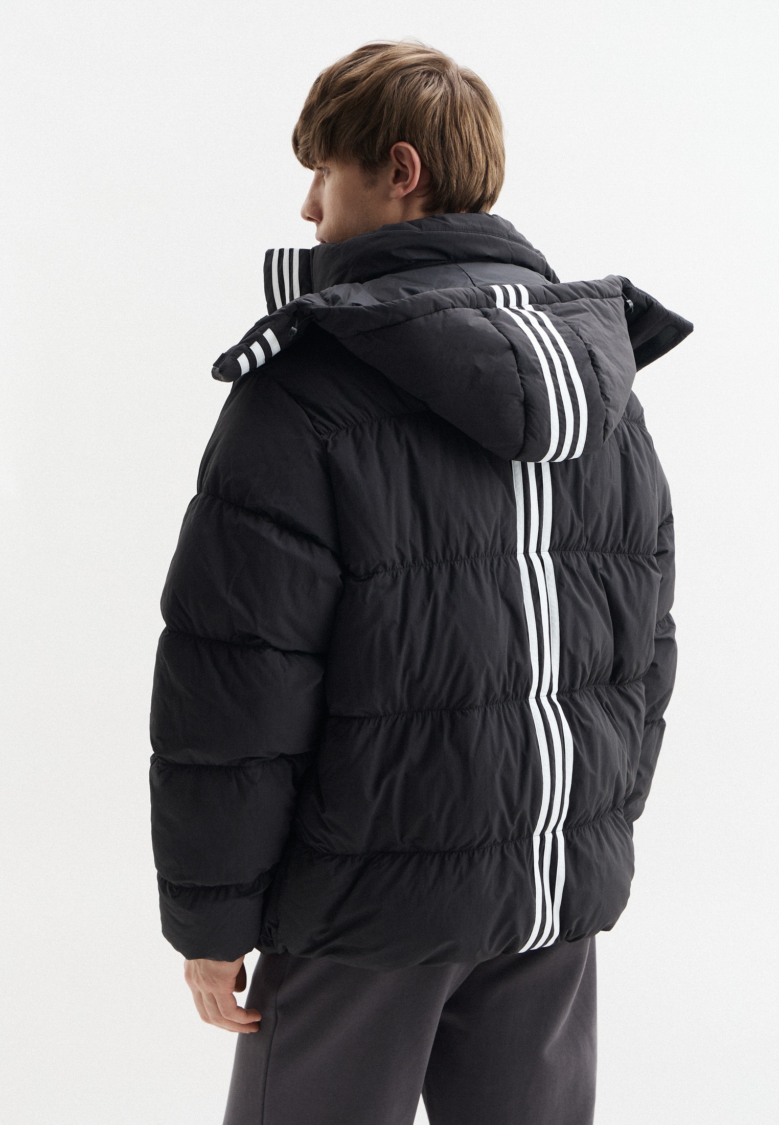 Пуховик adidas Originals DOWN REGEN RIFT, цвет: черный