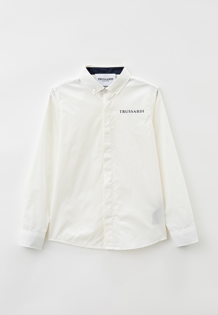 Рубашка Trussardi Junior, цвет: белый, RTLACY061601 — купить в интернет ...