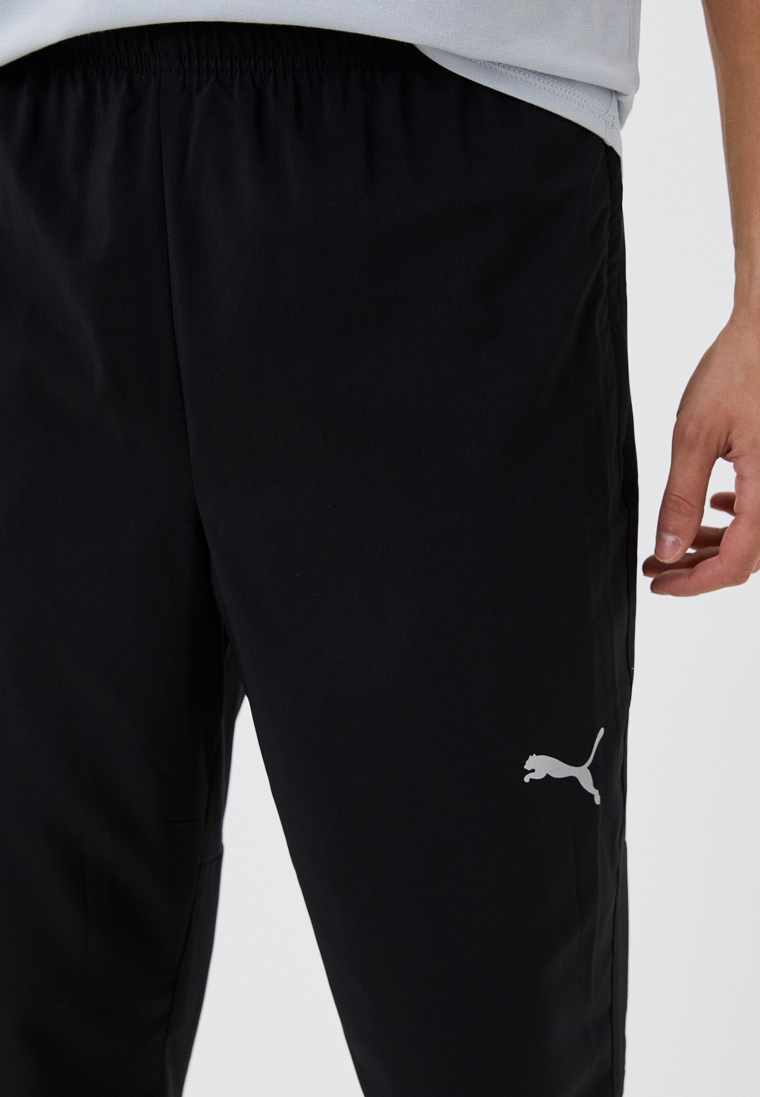 Брюки спортивные PUMA RUN FAVORITE TAPERED PANT M, цвет: черный,RTLACY135101 — купить в интернет-магазине Lamoda