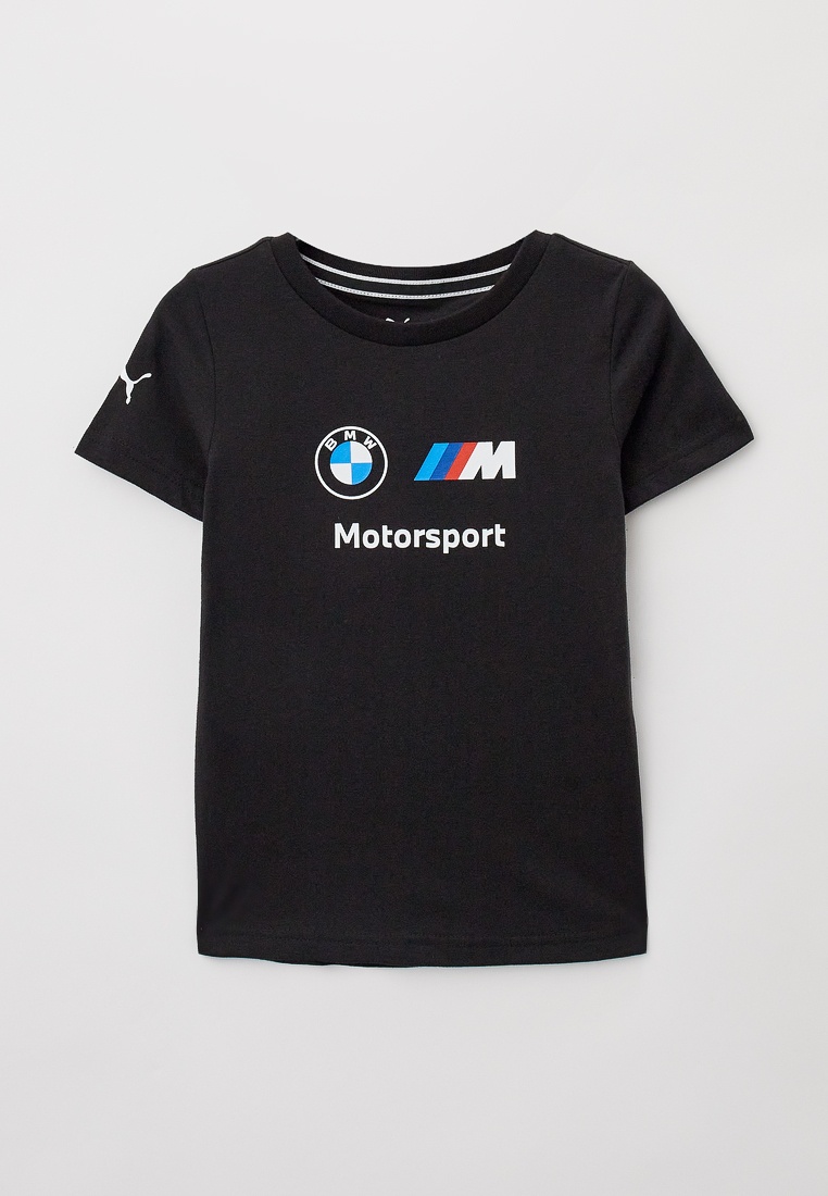Футболка PUMA BMW MMS Kids ESS Logo Tee, цвет: черный, RTLACY144301 ...