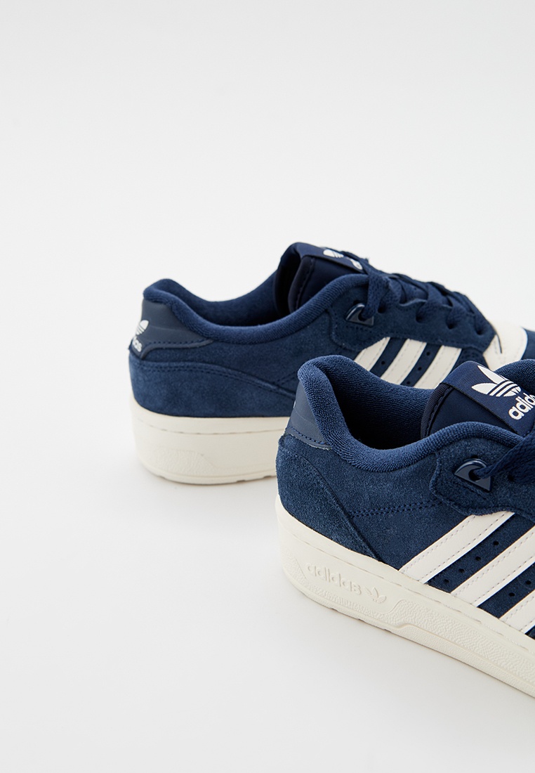 Adidas originals rivalry low trainer cheap in blue and pink