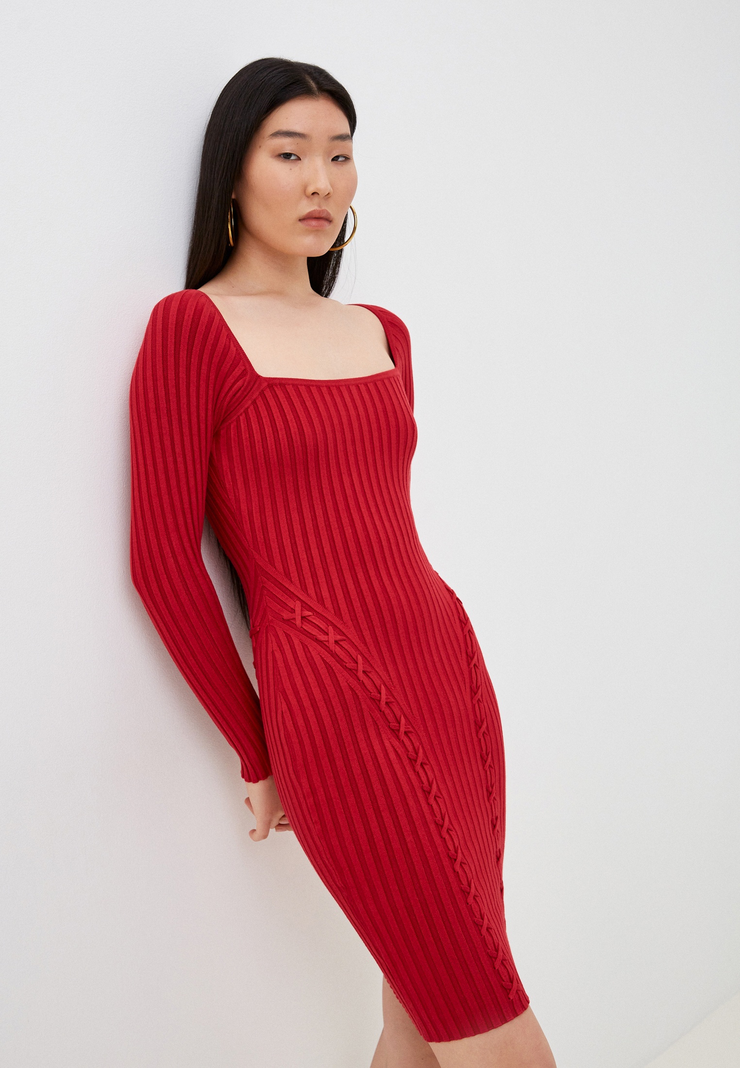 Платье Guess, цвет: красный, RTLACY262601 — купить в интернет-магазине ...