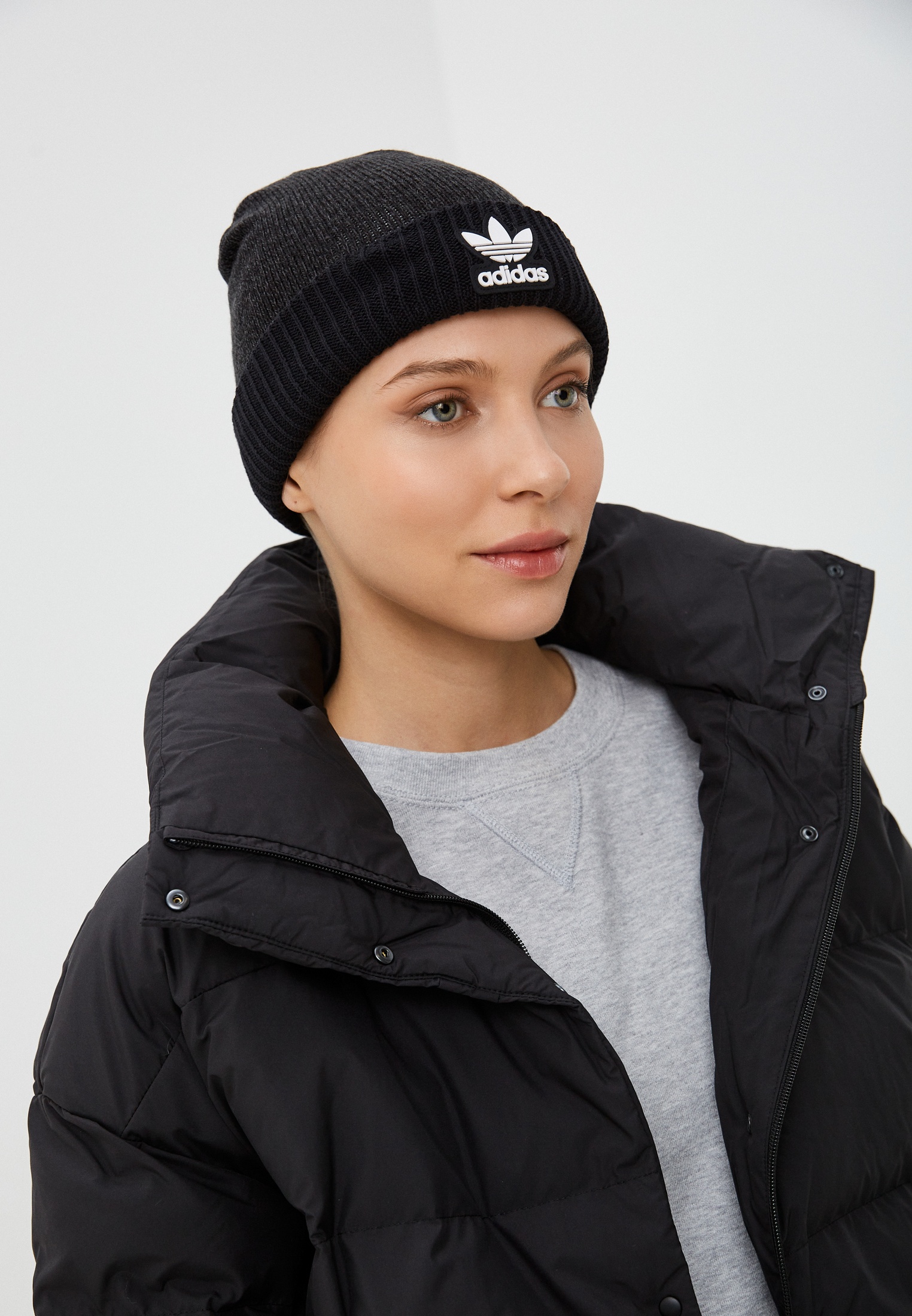 Adidas originals pom leopard 2024 beanie