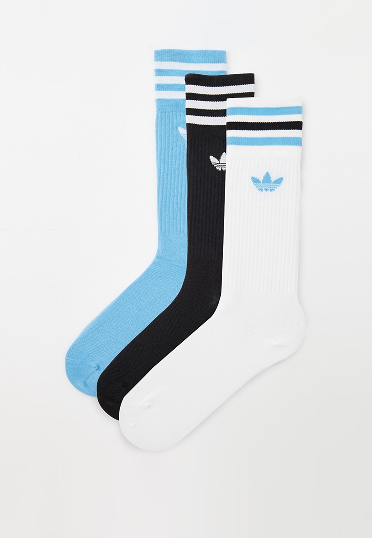 Носки 3 пары adidas Originals SOLID CREW SOCK, цвет: белый ...